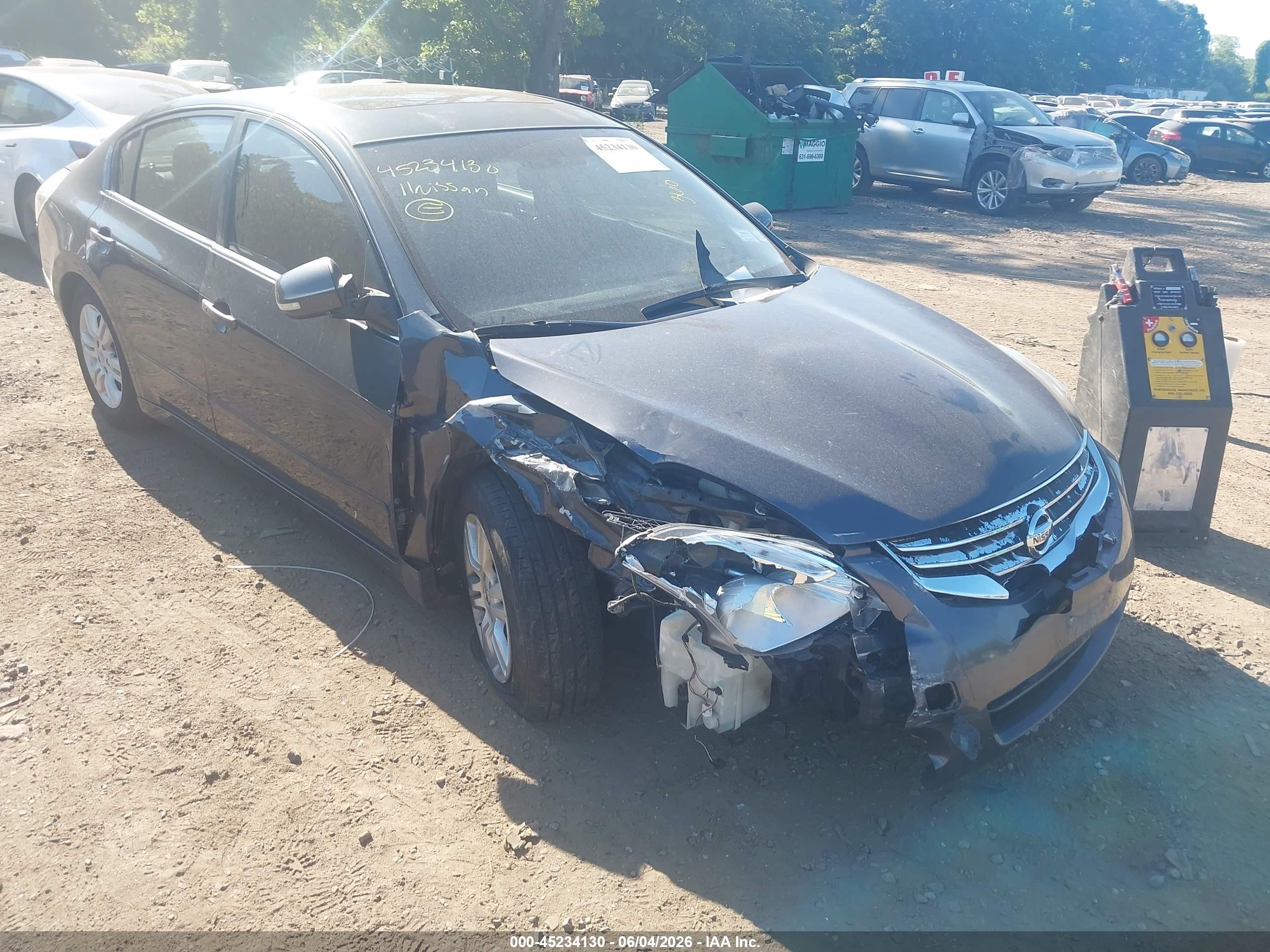2011 Nissan Altima 2.5 S Gray vin: 1N4AL2AP2BN427100