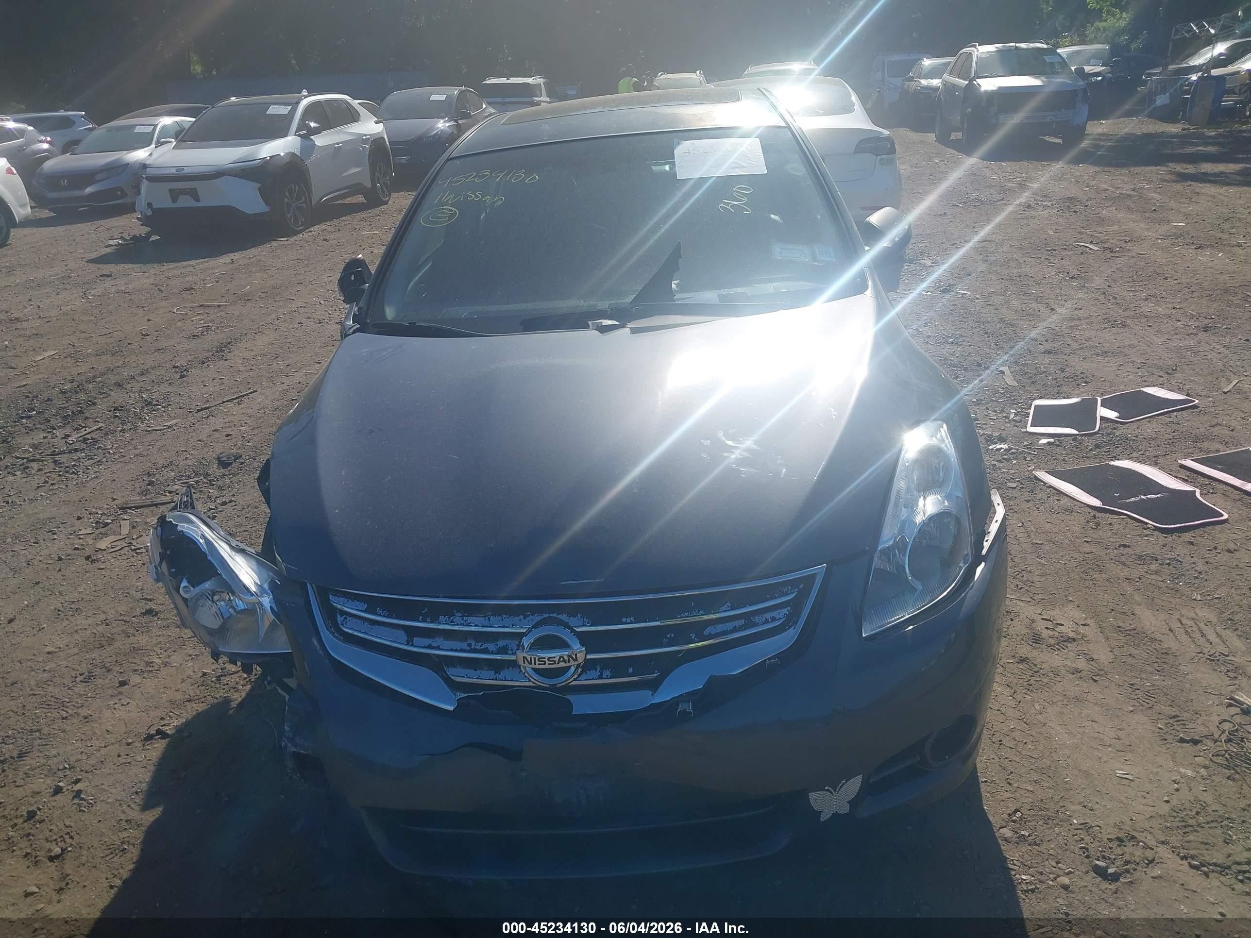 2011 Nissan Altima 2.5 S Gray vin: 1N4AL2AP2BN427100