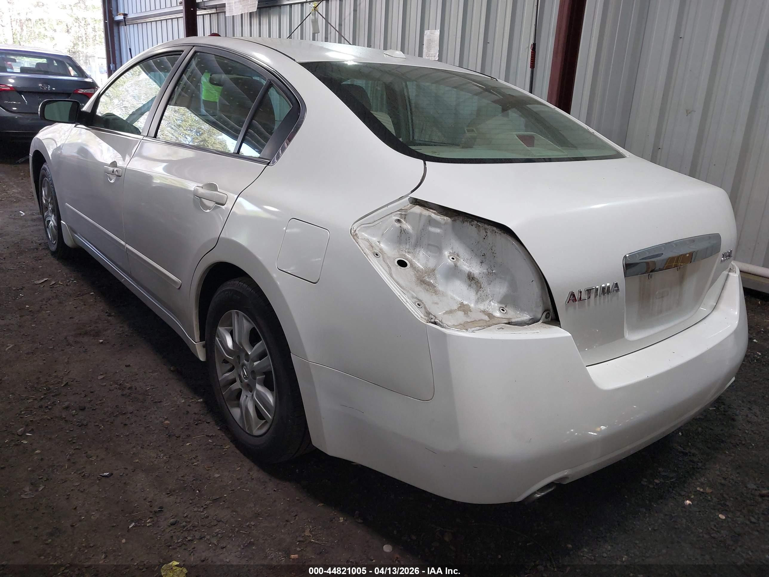 2011 Nissan Altima 2.5 S White vin: 1N4AL2AP2BN434807