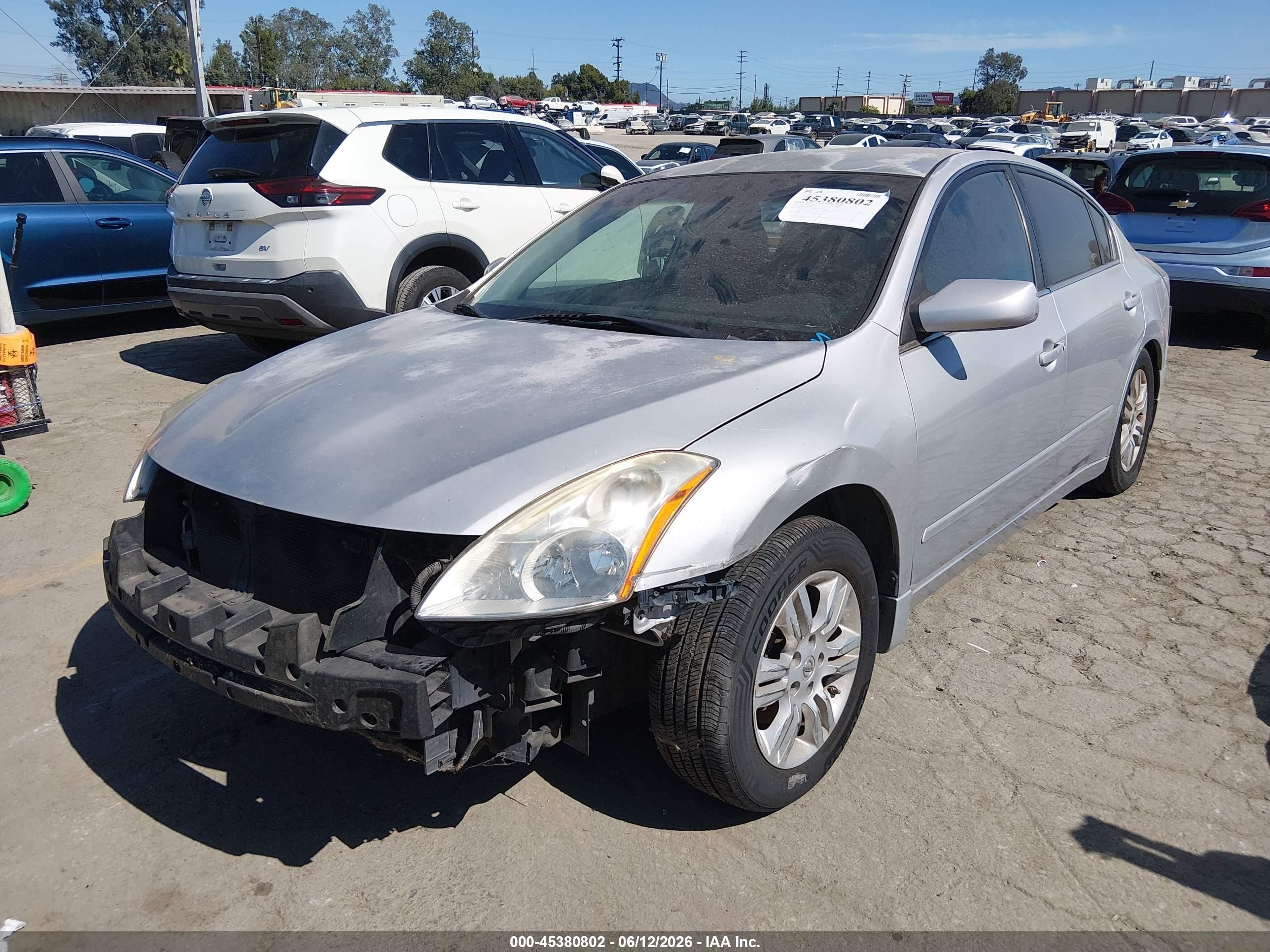 2011 Nissan Altima 2.5 S Silver vin: 1N4AL2AP2BN448982