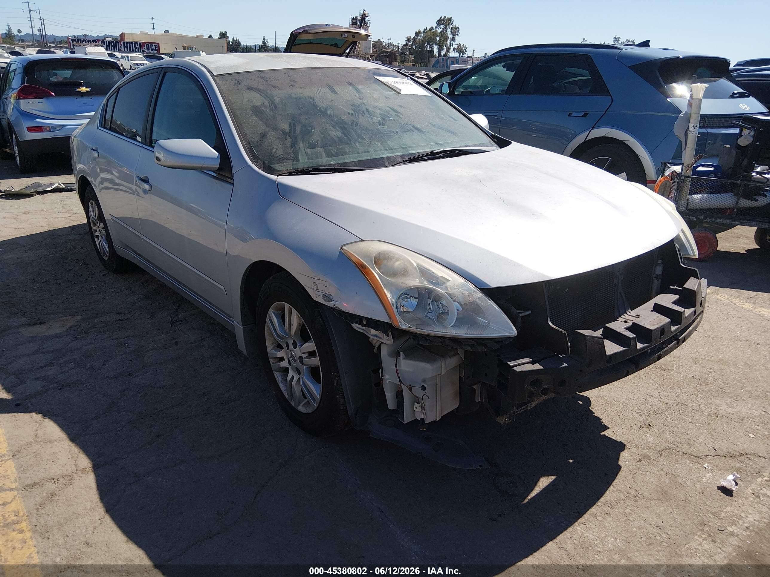 2011 Nissan Altima 2.5 S Silver vin: 1N4AL2AP2BN448982