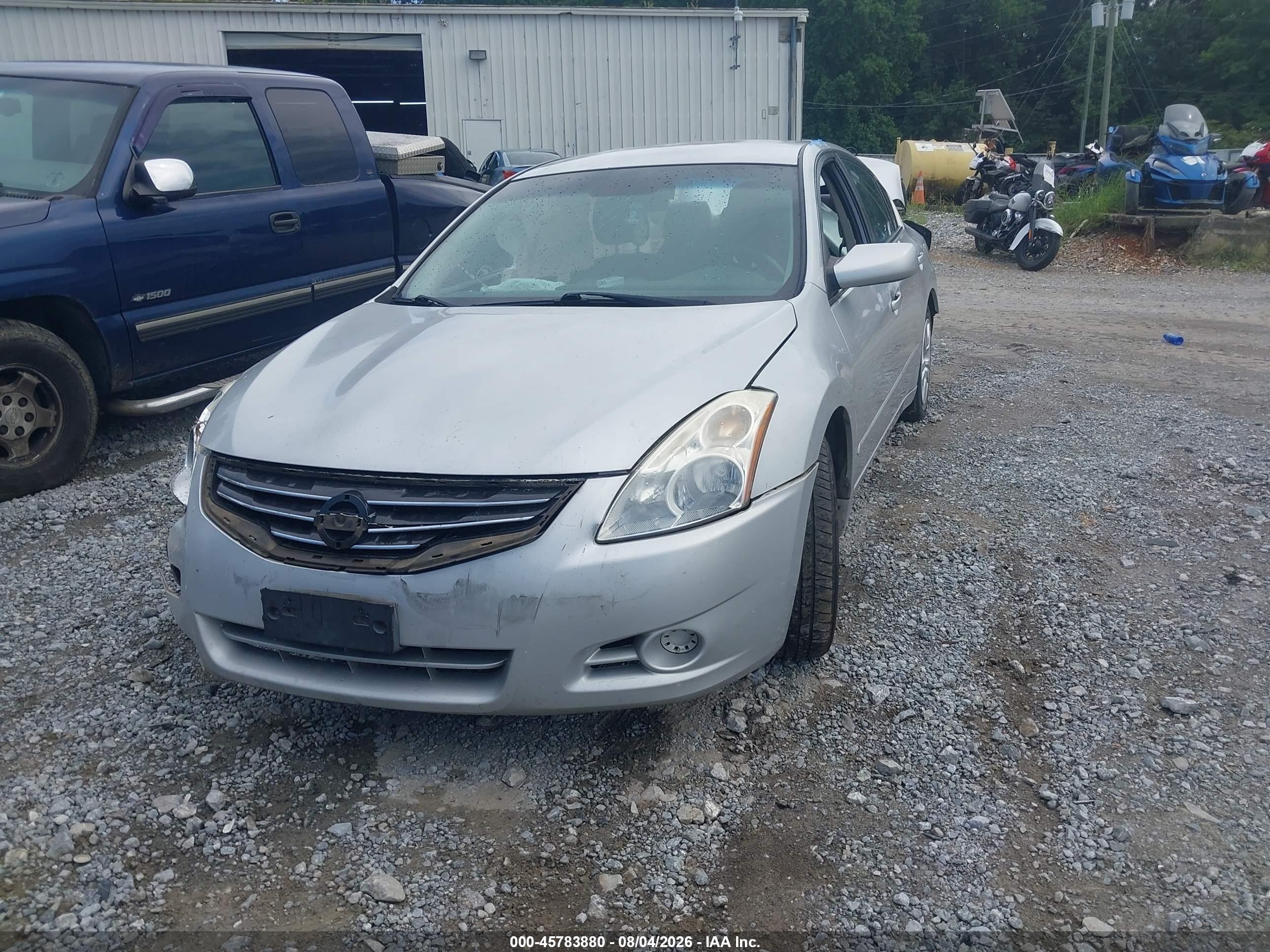 2011 Nissan Altima 2.5 S Silver vin: 1N4AL2AP2BN451901