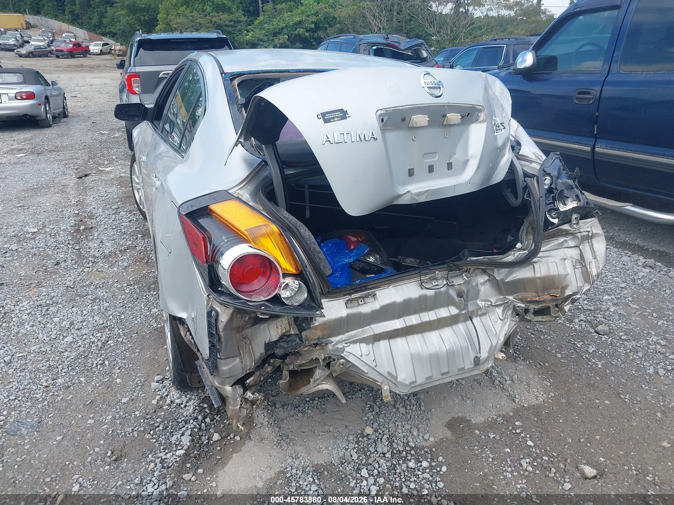 2011 Nissan Altima 2.5 S Silver vin: 1N4AL2AP2BN451901