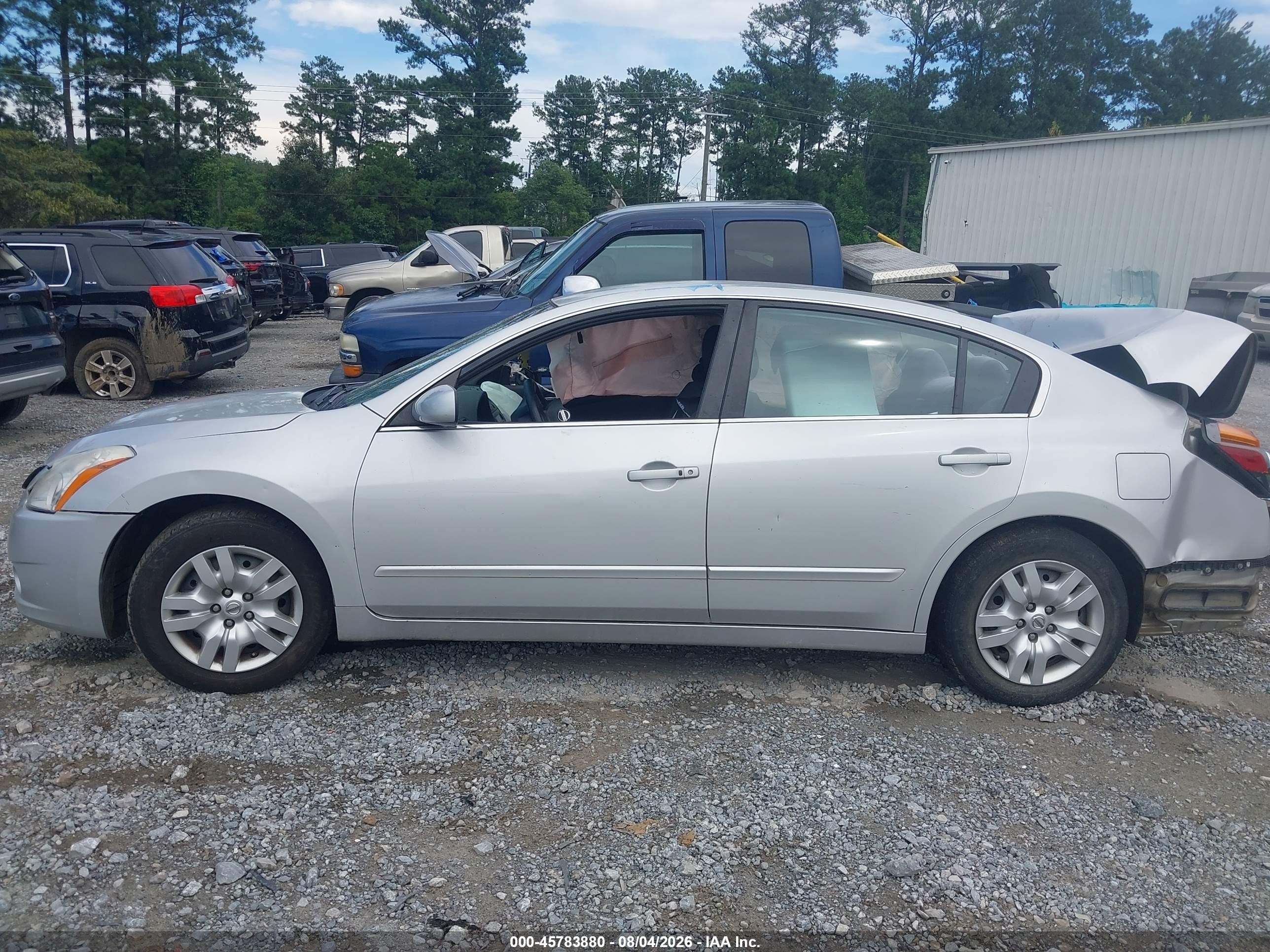 2011 Nissan Altima 2.5 S Silver vin: 1N4AL2AP2BN451901
