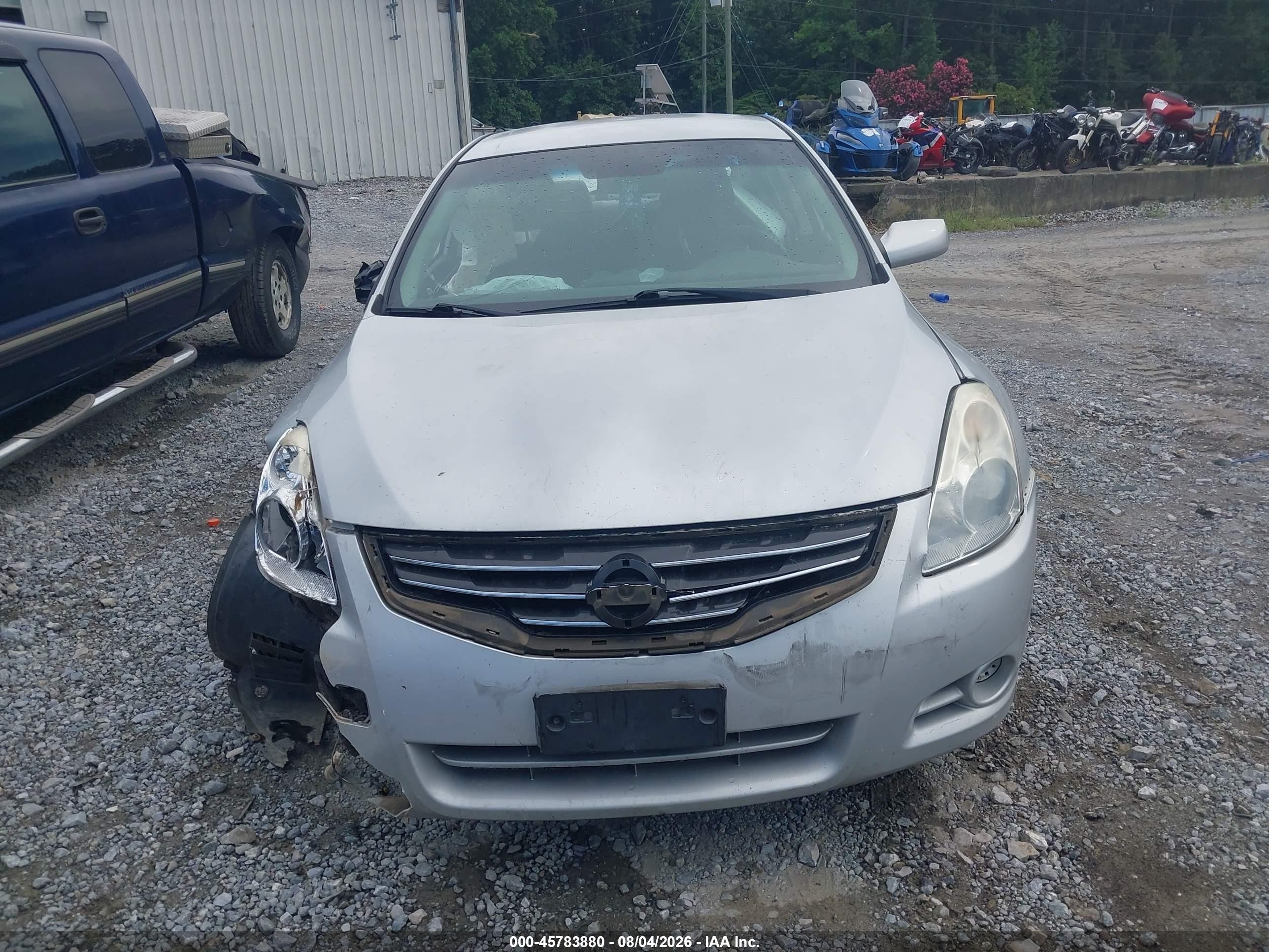 2011 Nissan Altima 2.5 S Silver vin: 1N4AL2AP2BN451901