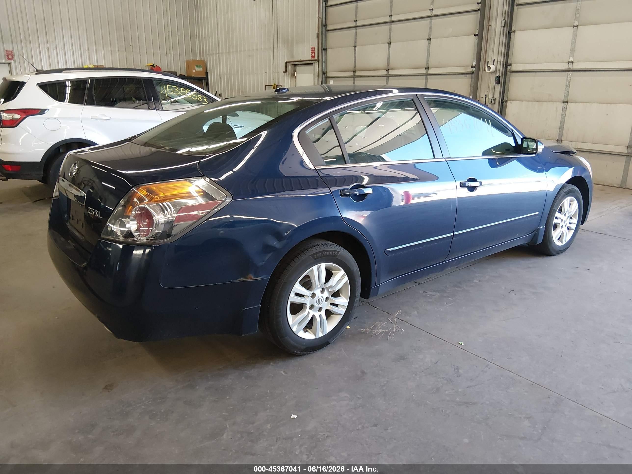 2011 Nissan Altima 2.5 S Dark Blue vin: 1N4AL2AP2BN455642
