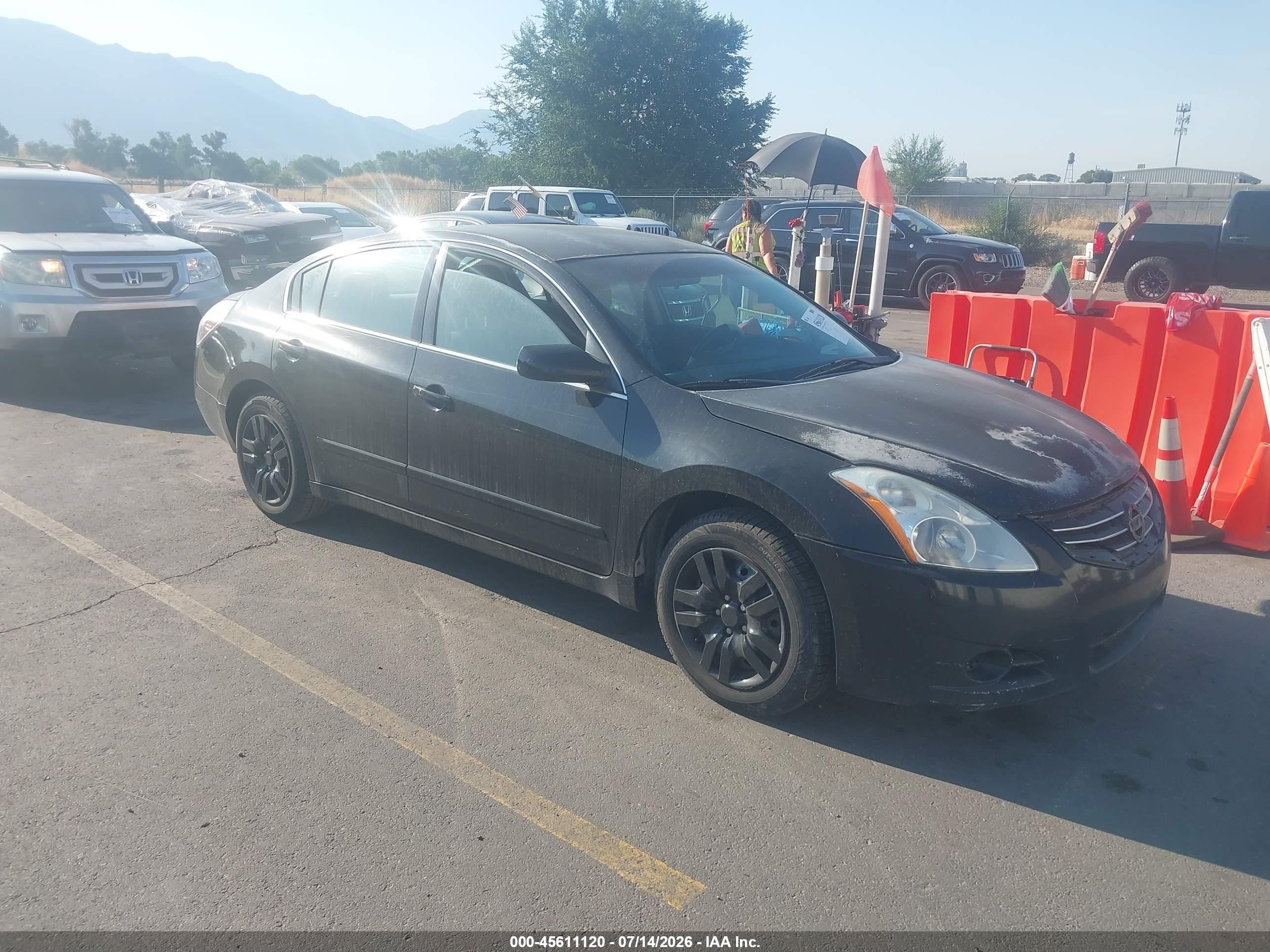 2011 Nissan Altima 2.5 S Black vin: 1N4AL2AP2BN458024