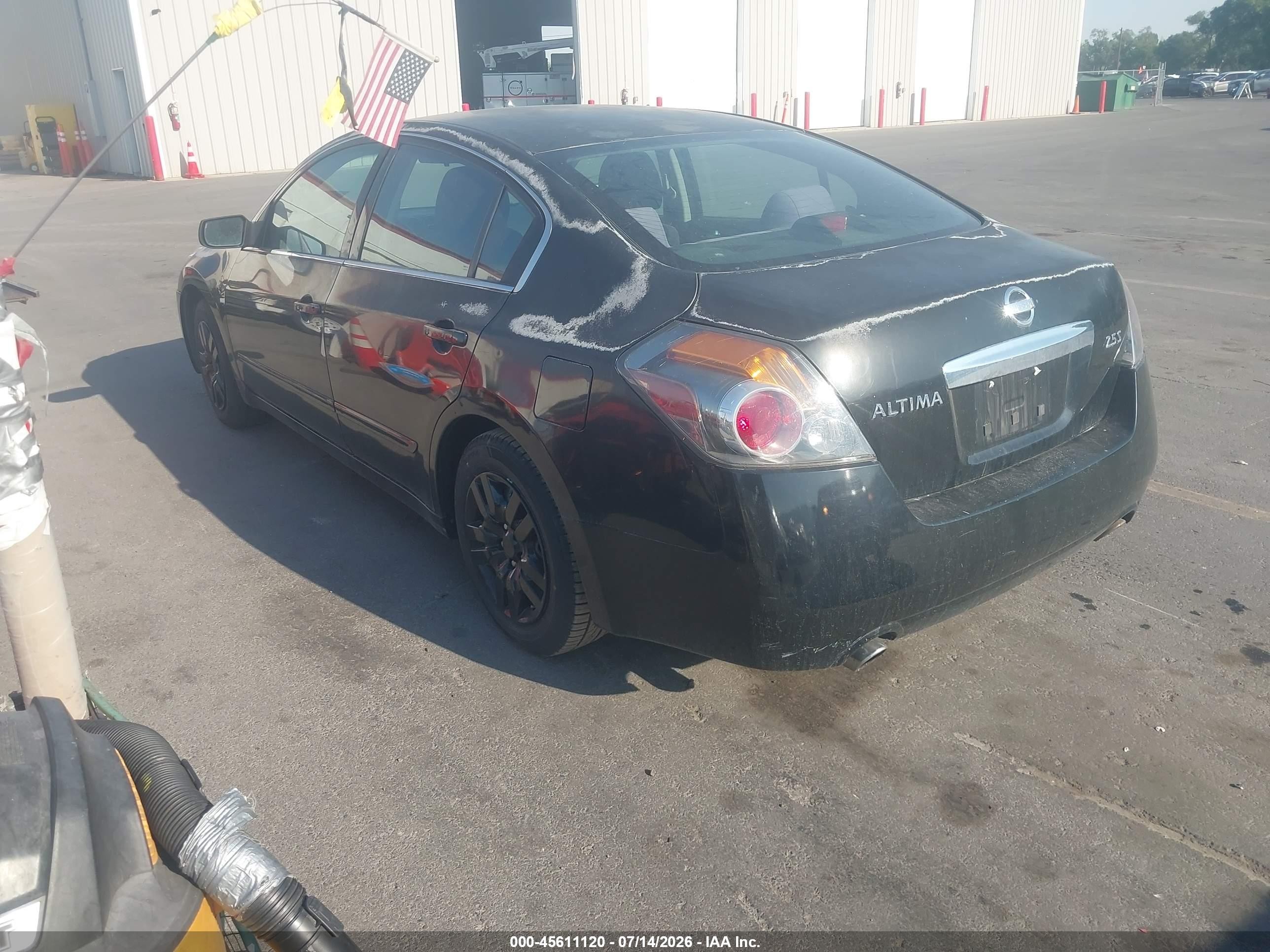 2011 Nissan Altima 2.5 S Black vin: 1N4AL2AP2BN458024