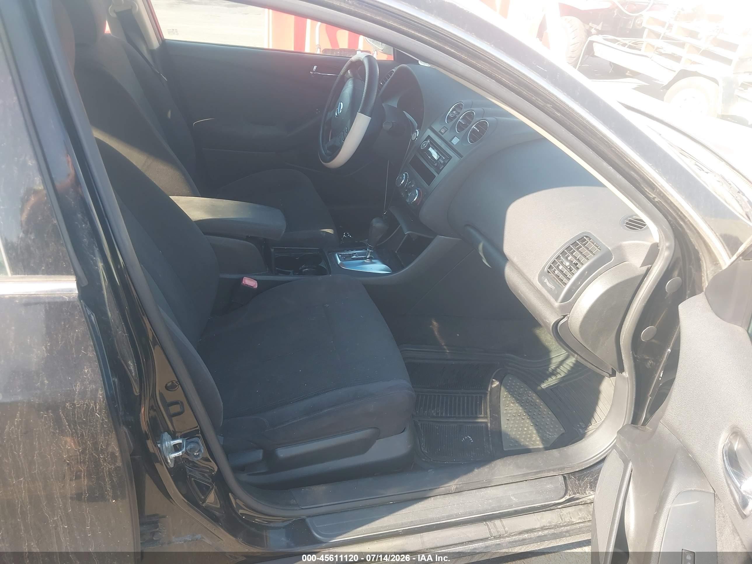 2011 Nissan Altima 2.5 S Black vin: 1N4AL2AP2BN458024