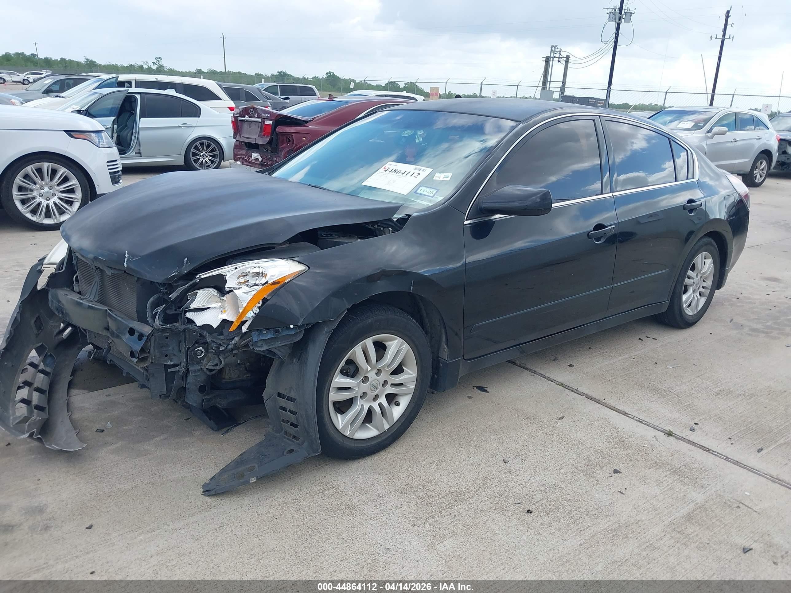 2011 Nissan Altima 2.5 S Black vin: 1N4AL2AP2BN477284