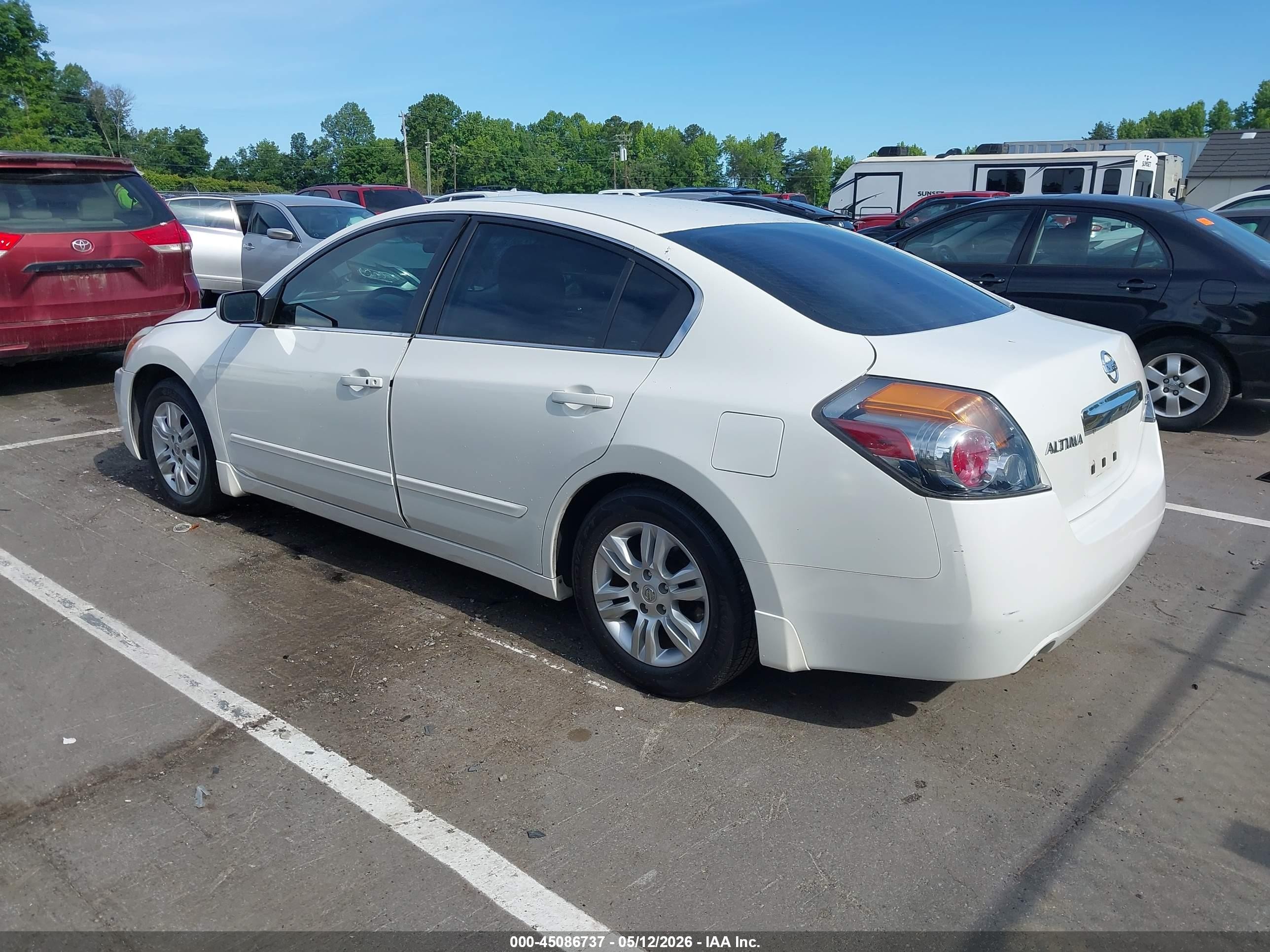 2011 Nissan Altima 2.5 S White vin: 1N4AL2AP2BN498457