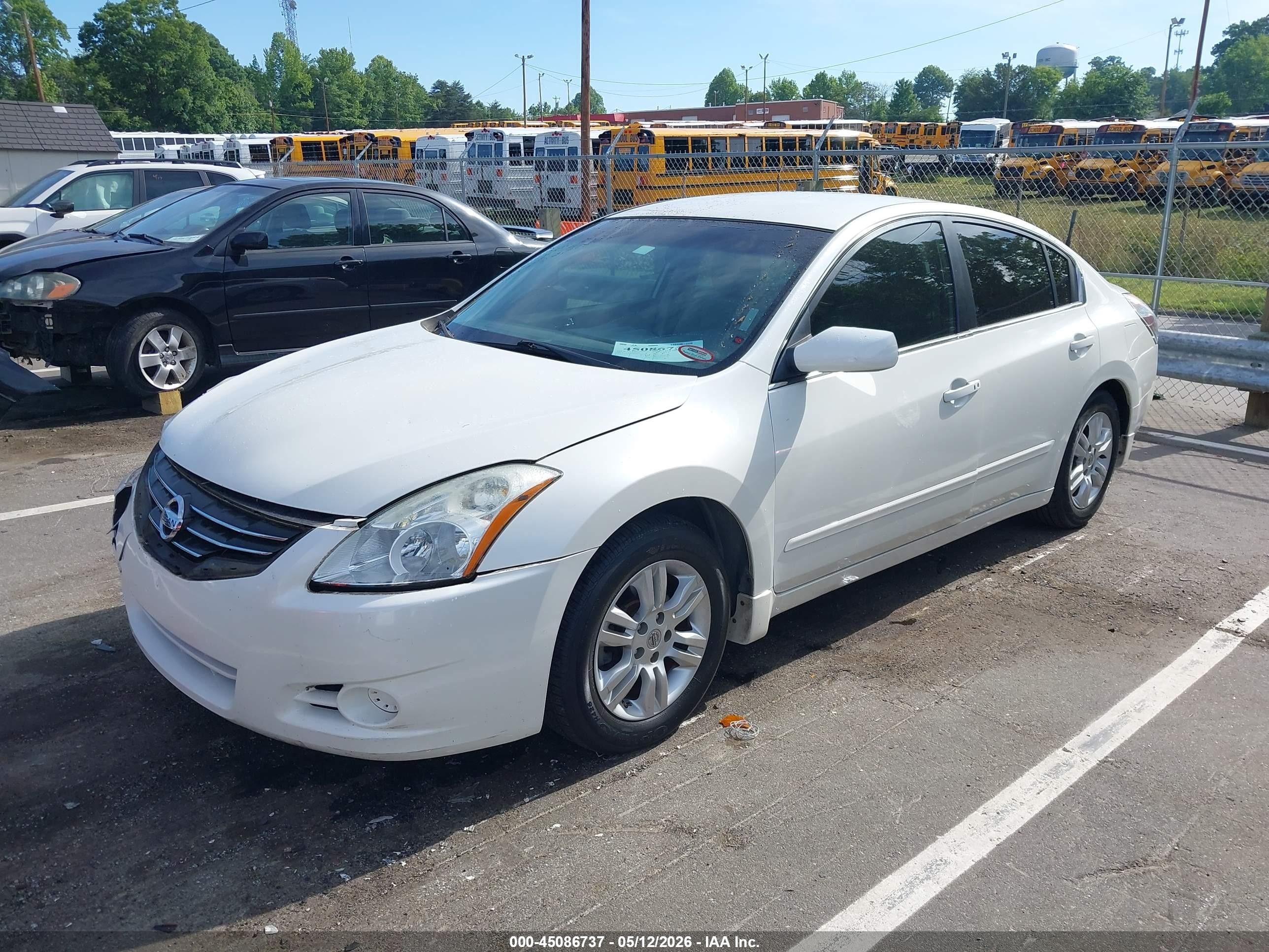 2011 Nissan Altima 2.5 S White vin: 1N4AL2AP2BN498457