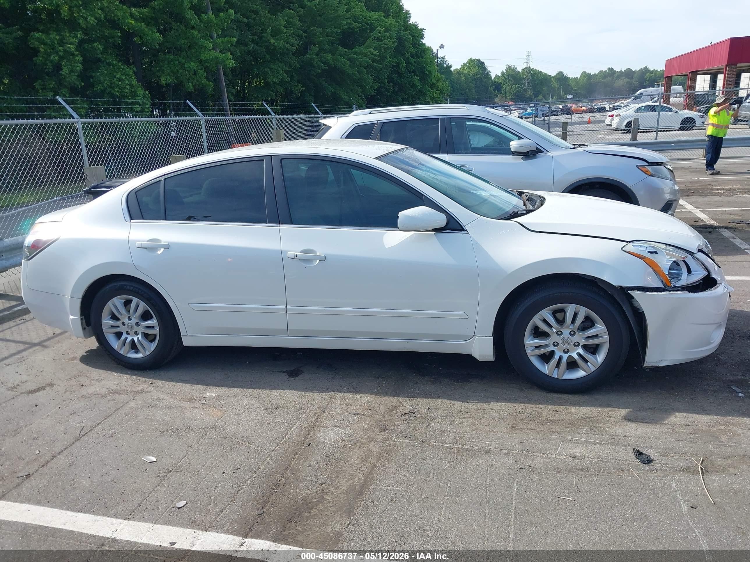 2011 Nissan Altima 2.5 S White vin: 1N4AL2AP2BN498457