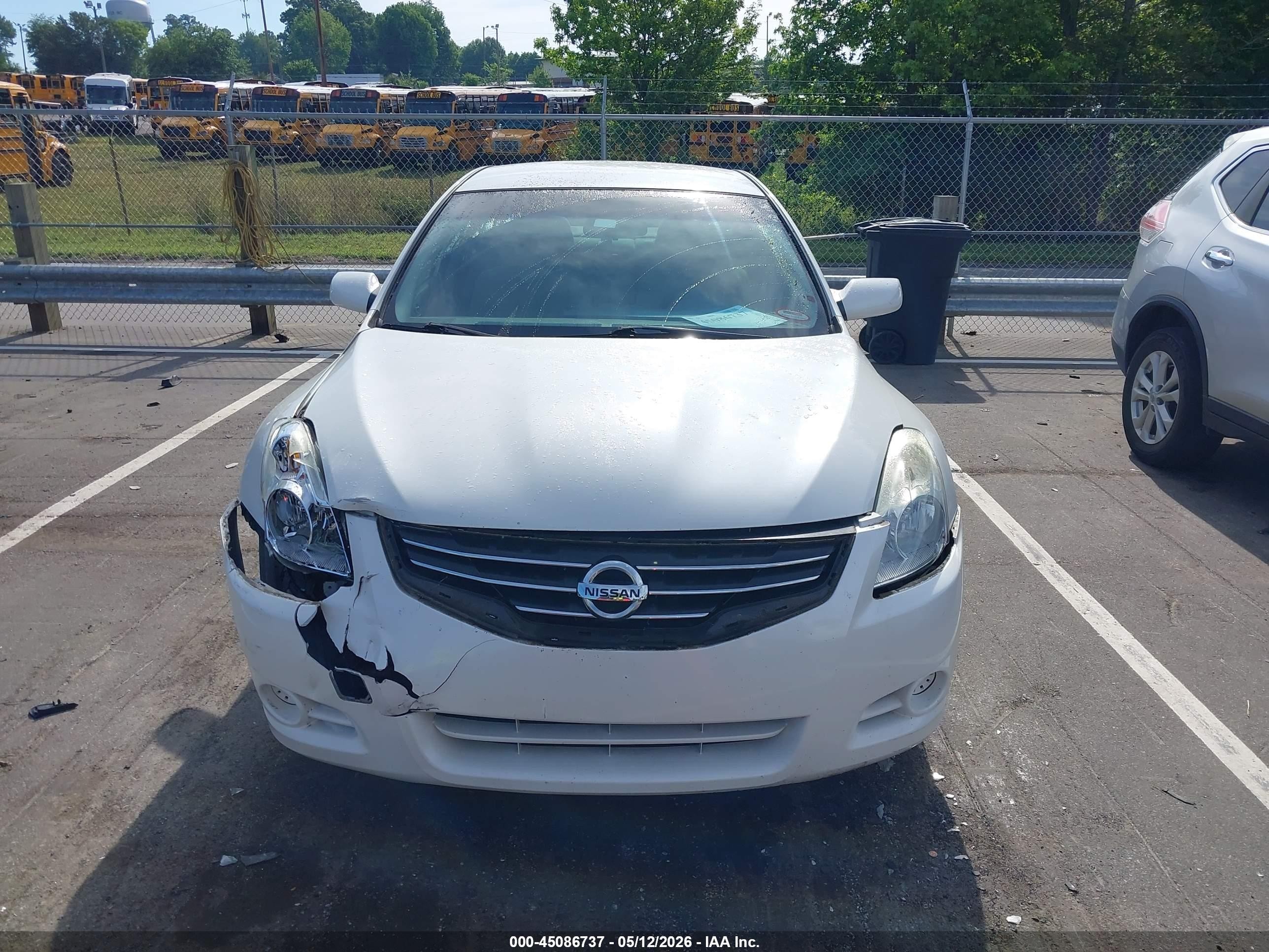 2011 Nissan Altima 2.5 S White vin: 1N4AL2AP2BN498457