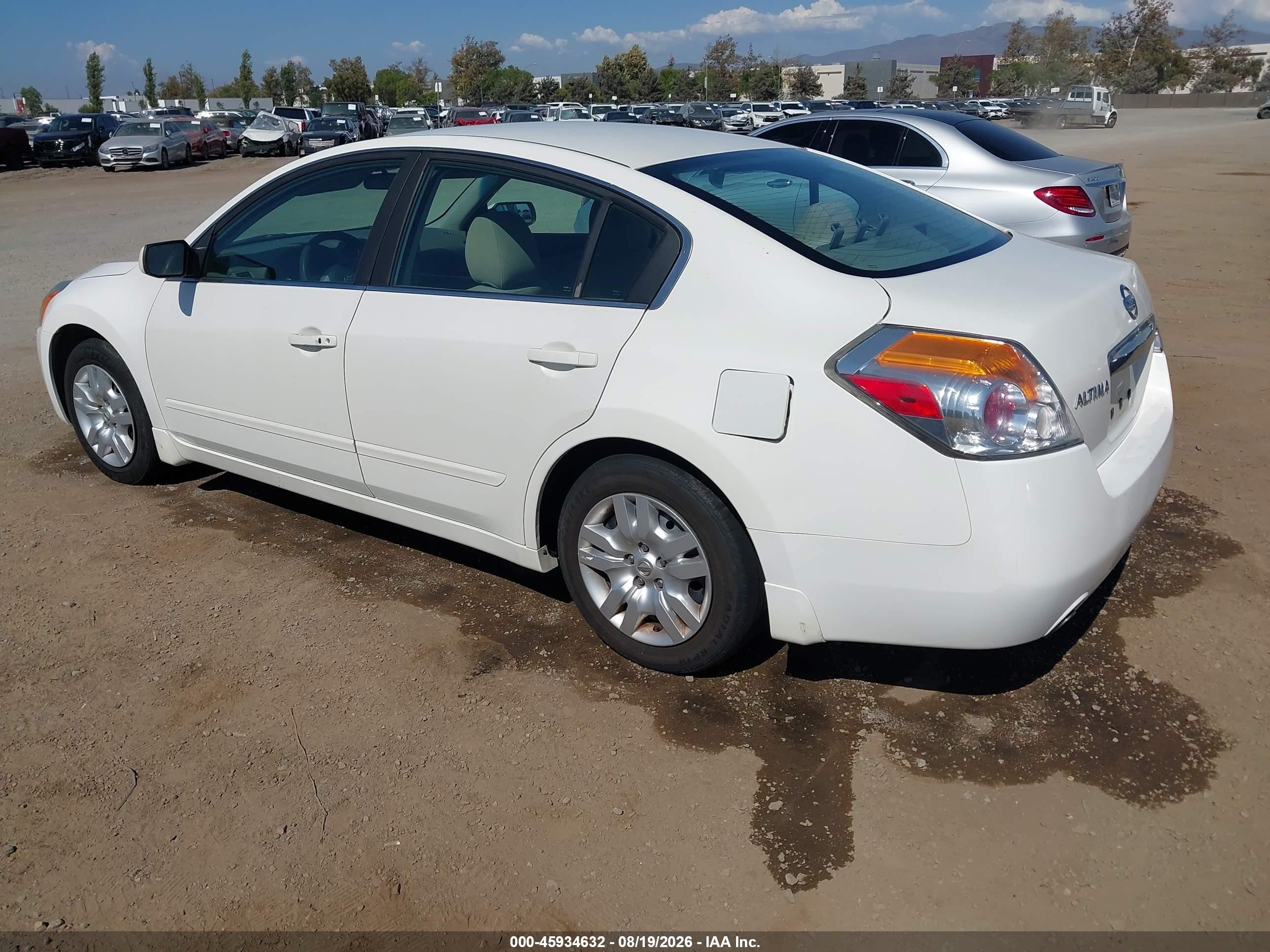 2011 Nissan Altima 2.5 S White vin: 1N4AL2AP2BN505844