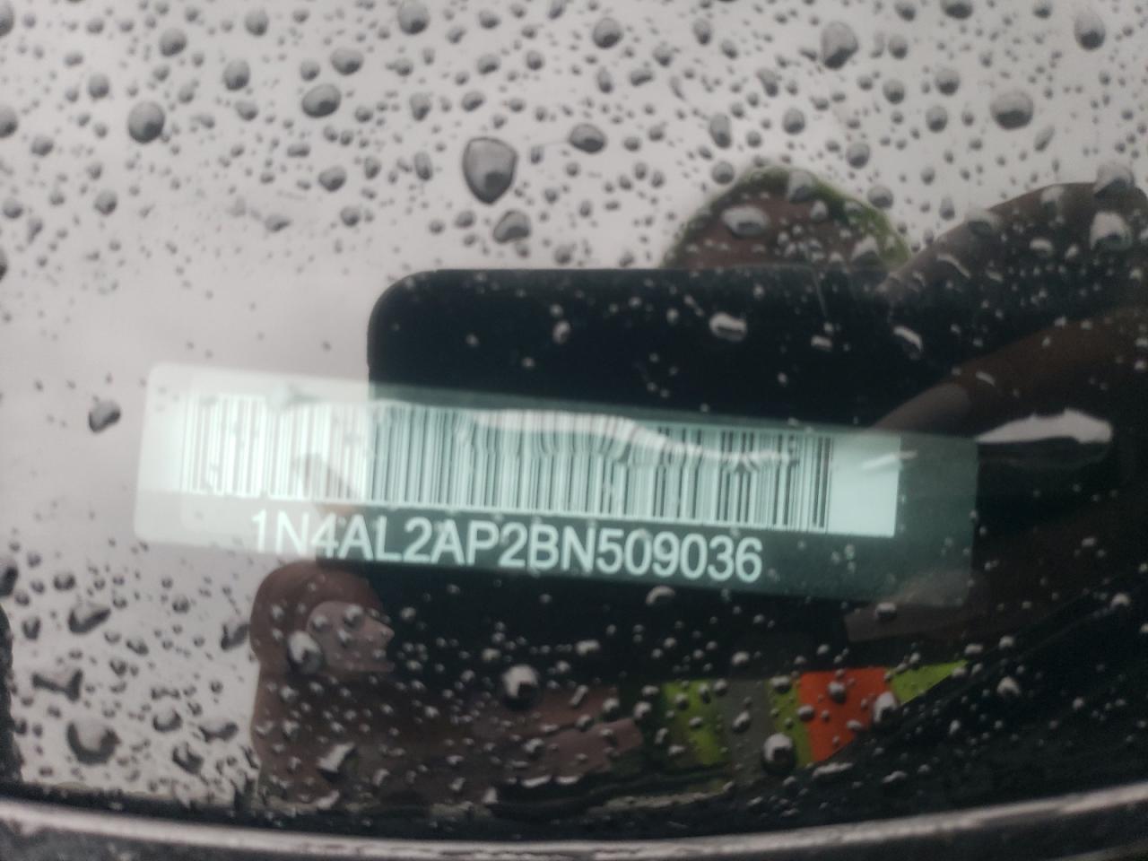 2011 Nissan Altima Base Белый vin: 1N4AL2AP2BN509036