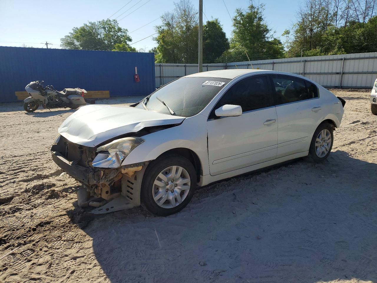 2011 Nissan Altima 2.5 White vin: 1N4AL2AP2BN511871
