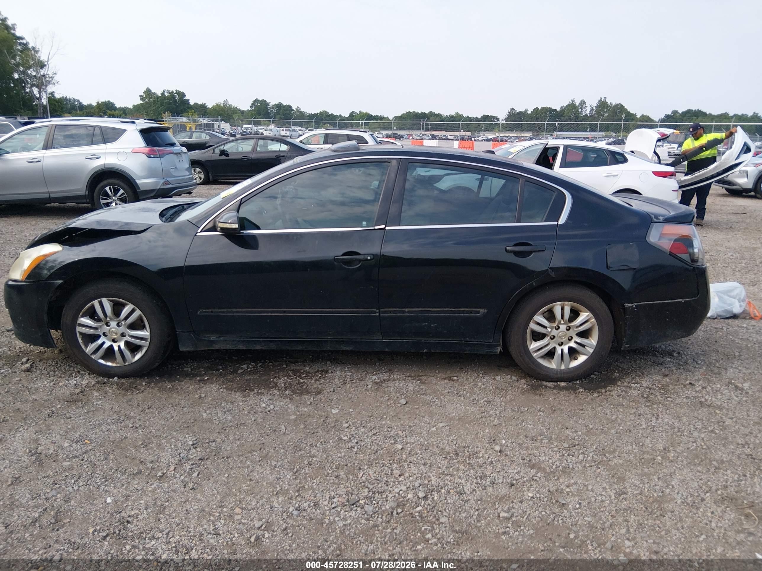 2011 Nissan Altima 2.5 S Черный vin: 1N4AL2AP2BN516942
