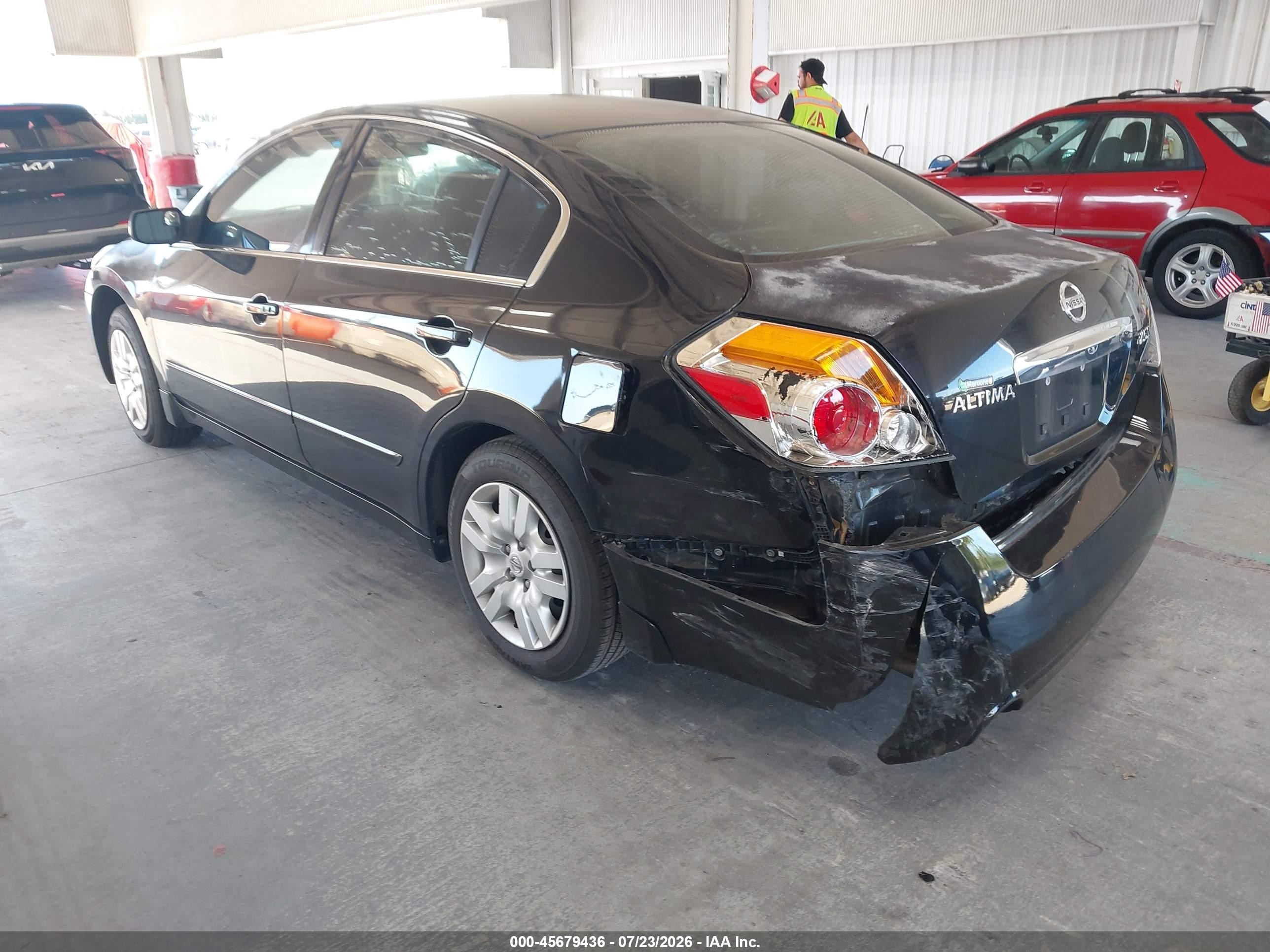 2012 Nissan Altima 2.5 S Black vin: 1N4AL2AP2CC100080