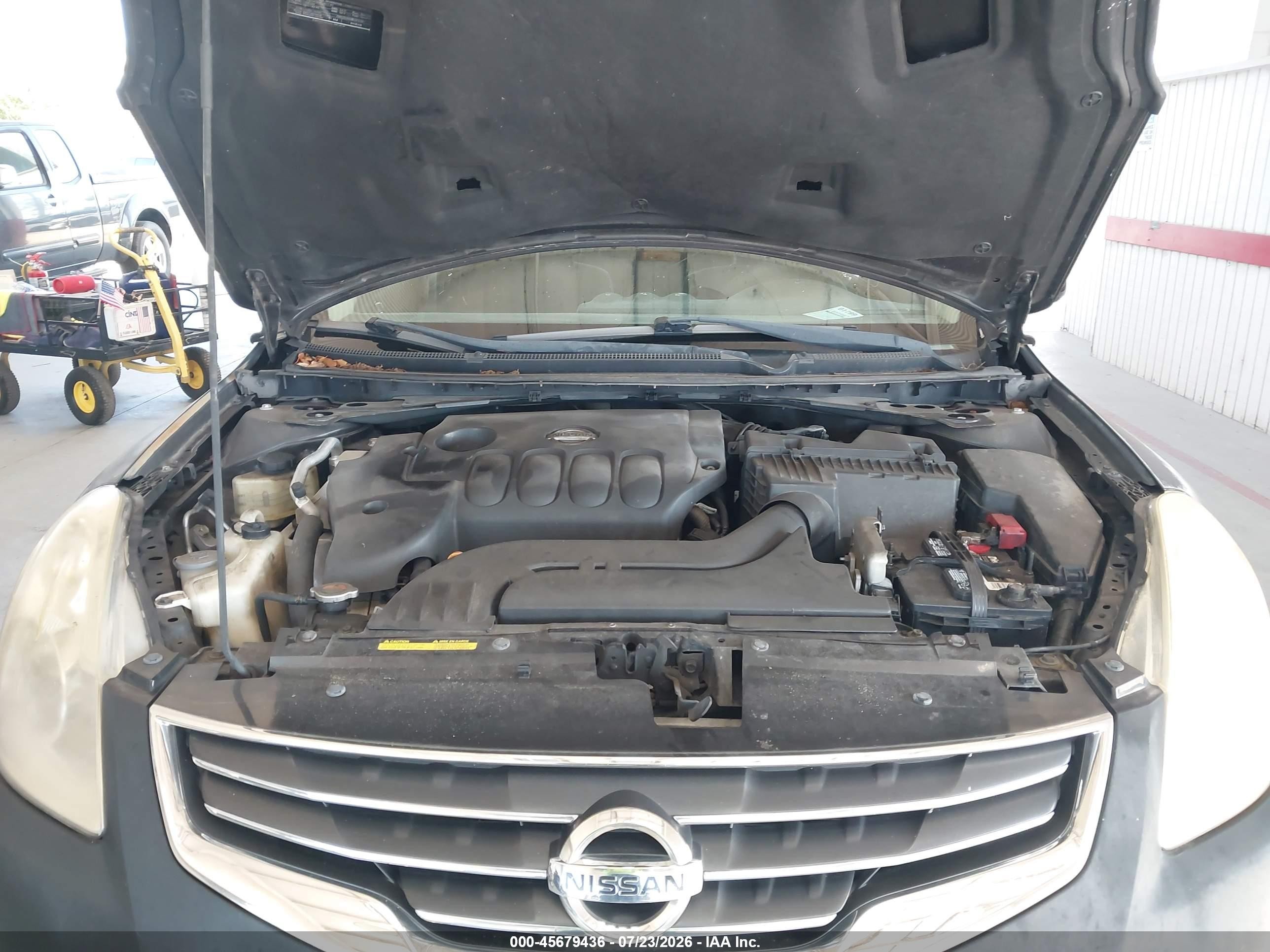 2012 Nissan Altima 2.5 S Black vin: 1N4AL2AP2CC100080