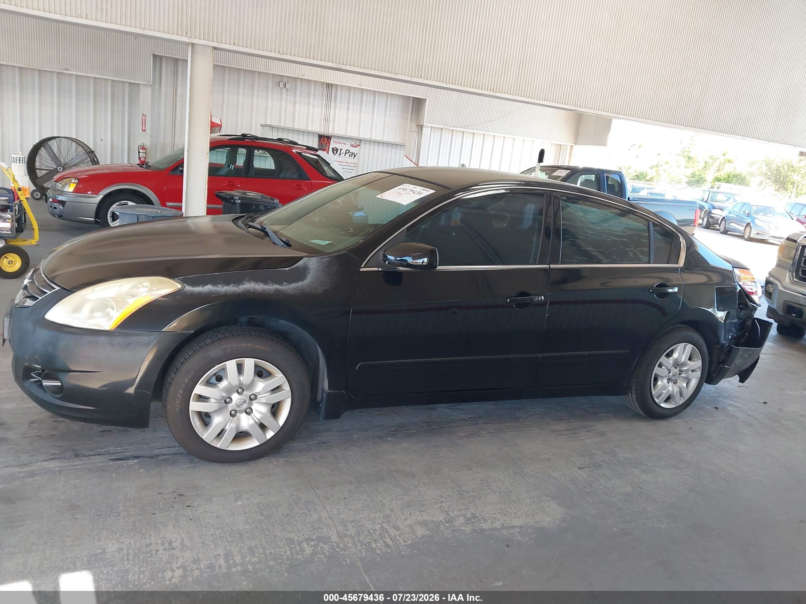 2012 Nissan Altima 2.5 S Black vin: 1N4AL2AP2CC100080