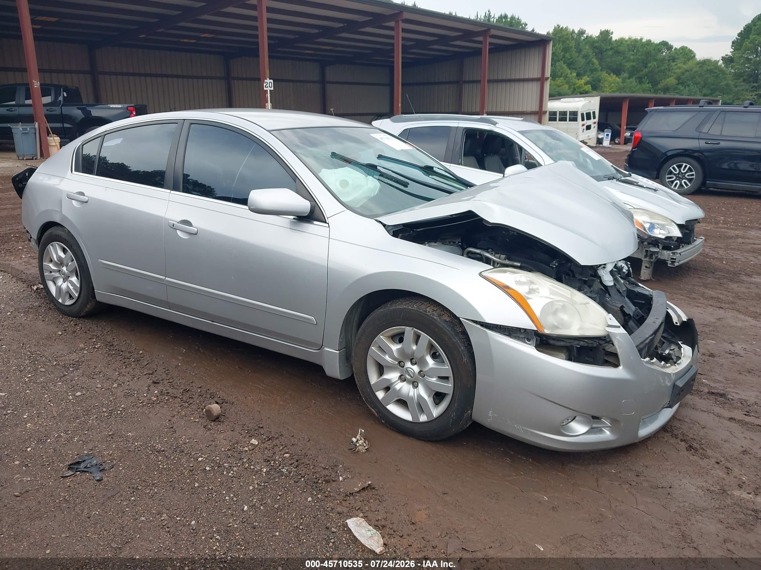 2012 Nissan Altima 2.5 S Silver vin: 1N4AL2AP2CC100645