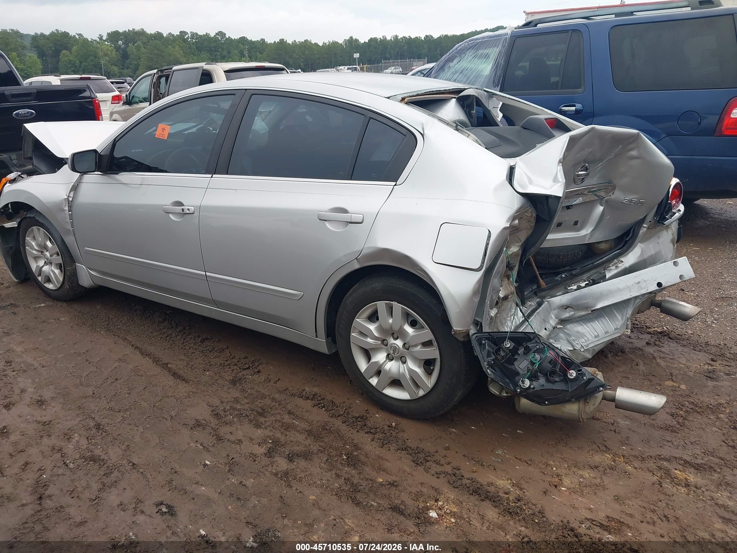 2012 Nissan Altima 2.5 S Silver vin: 1N4AL2AP2CC100645