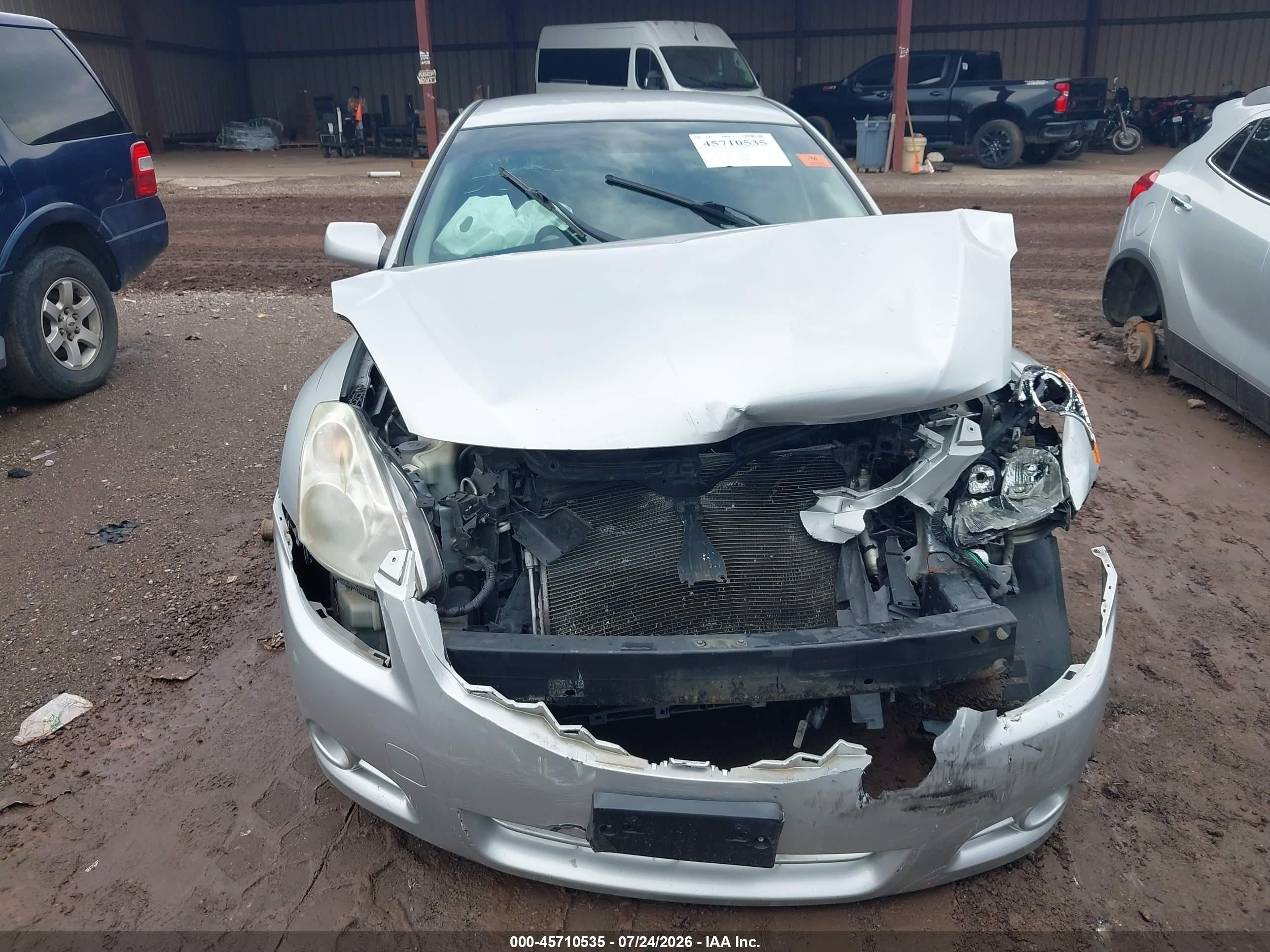 2012 Nissan Altima 2.5 S Silver vin: 1N4AL2AP2CC100645