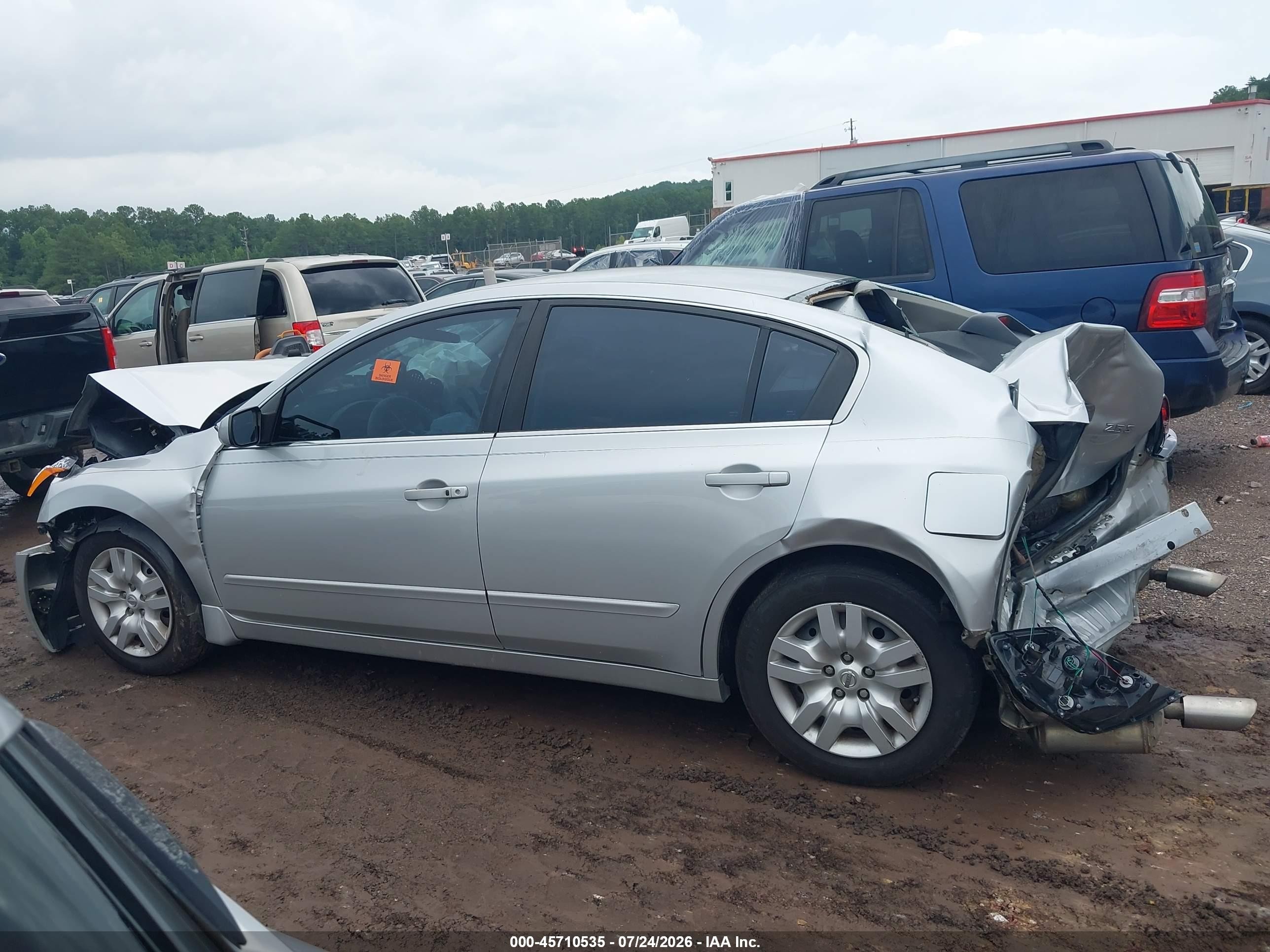 2012 Nissan Altima 2.5 S Silver vin: 1N4AL2AP2CC100645