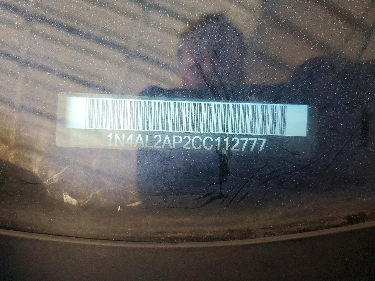 2012 Nissan Altima Base/s Silver vin: 1N4AL2AP2CC112777