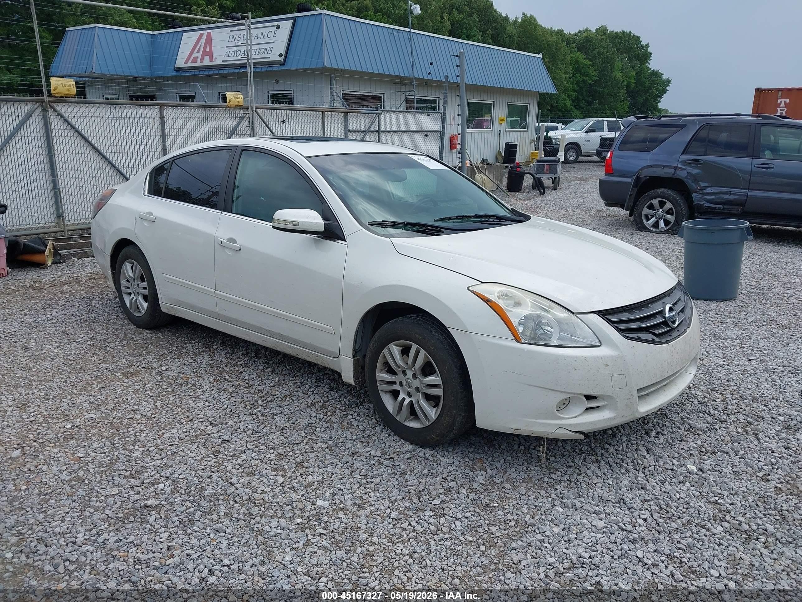 2012 Nissan Altima 2.5 S Белый vin: 1N4AL2AP2CC123892