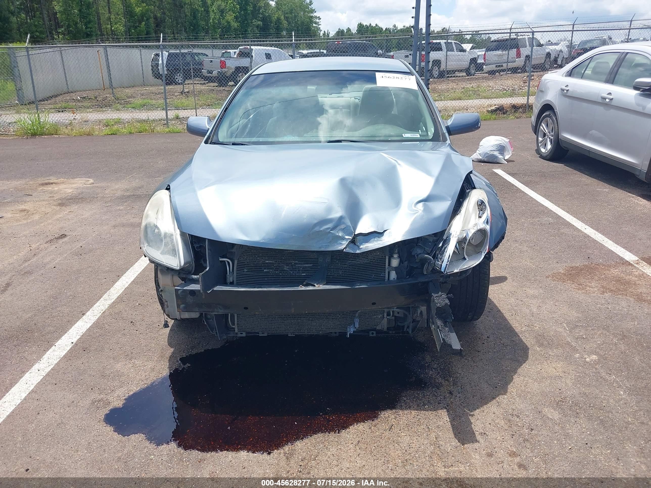 2012 Nissan Altima 2.5 S Синий vin: 1N4AL2AP2CC139350