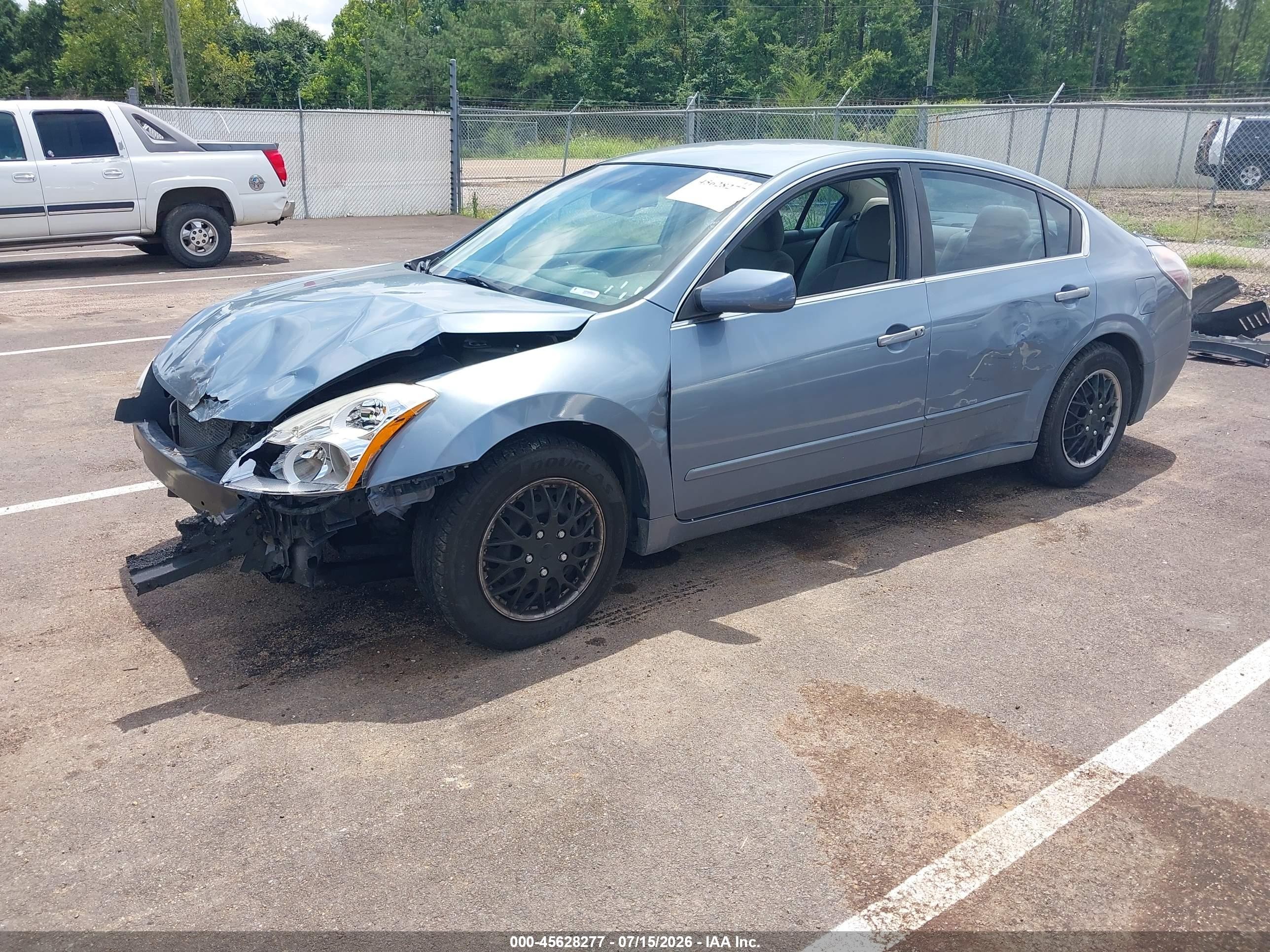 2012 Nissan Altima 2.5 S Синий vin: 1N4AL2AP2CC139350