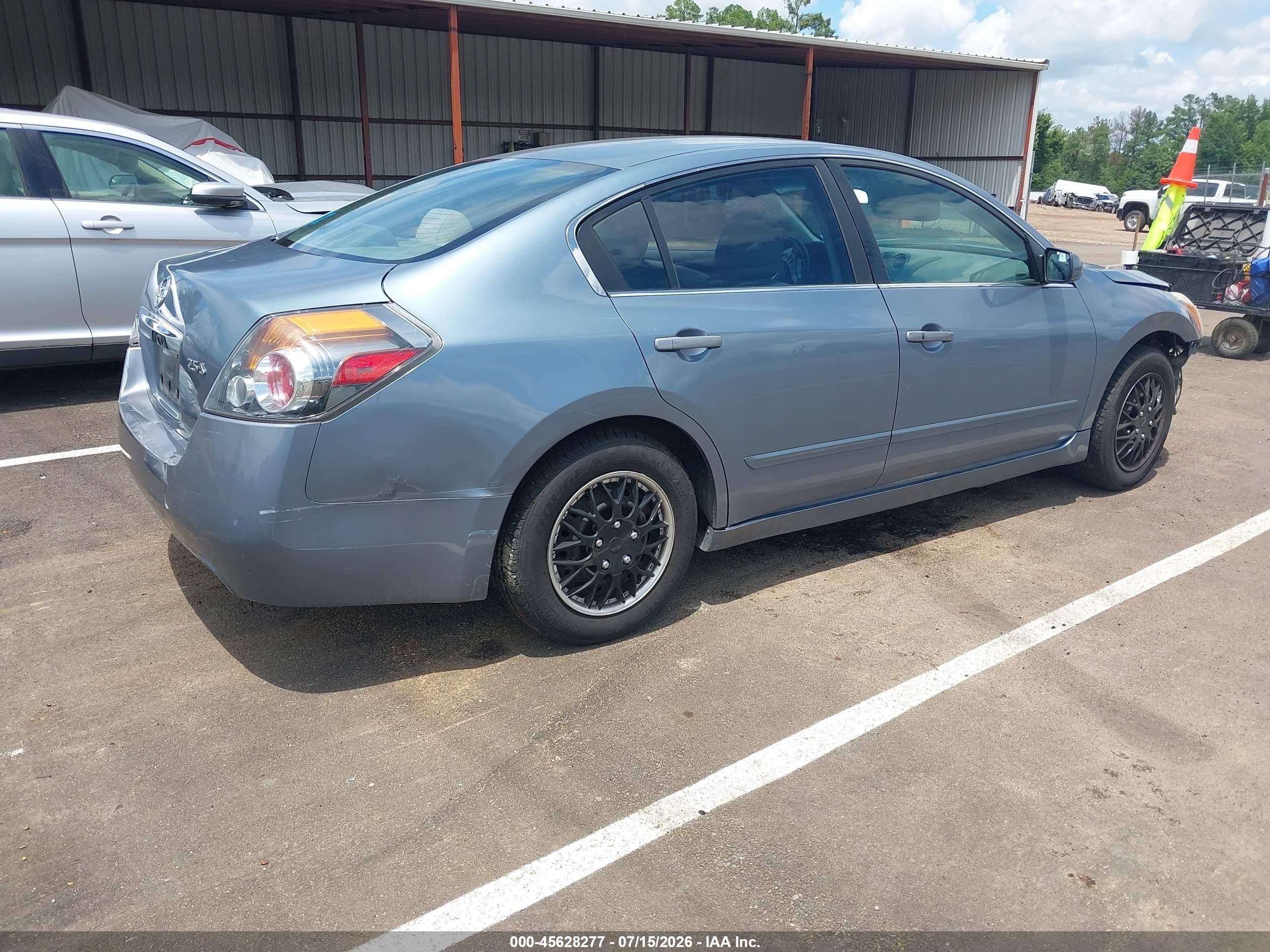 2012 Nissan Altima 2.5 S Синий vin: 1N4AL2AP2CC139350
