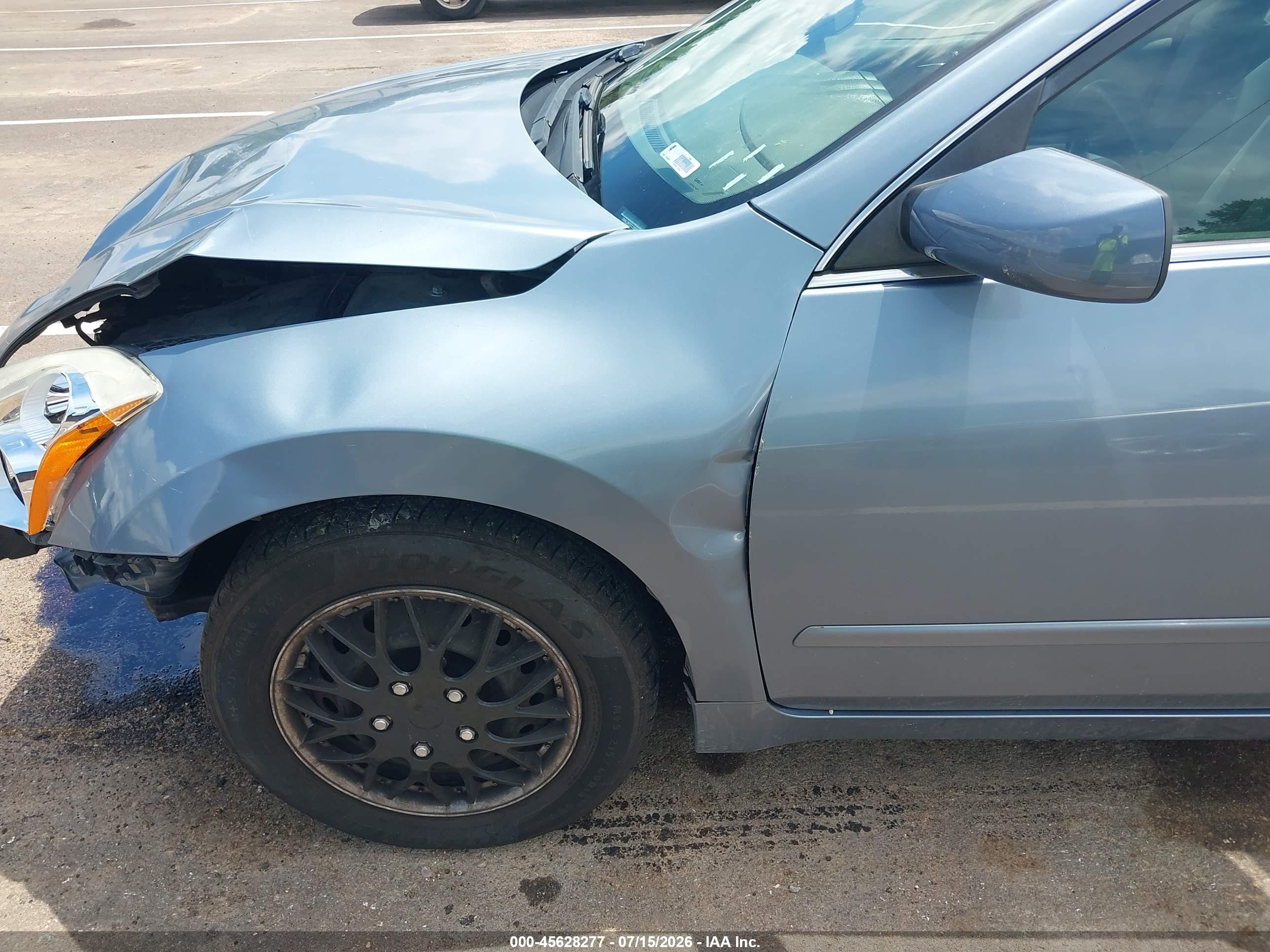 2012 Nissan Altima 2.5 S Синий vin: 1N4AL2AP2CC139350