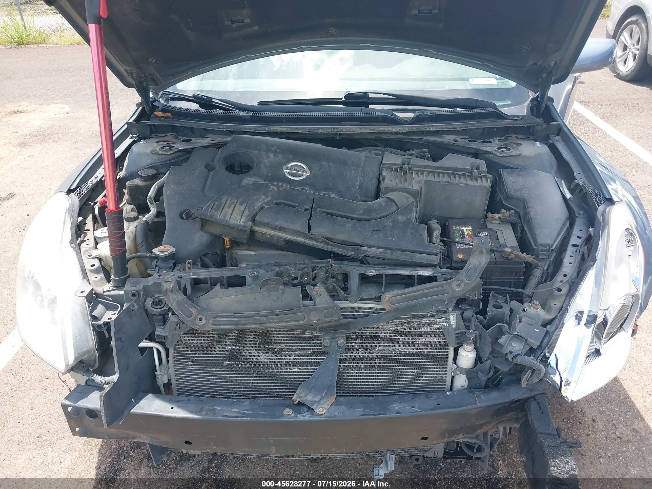 2012 Nissan Altima 2.5 S Синий vin: 1N4AL2AP2CC139350