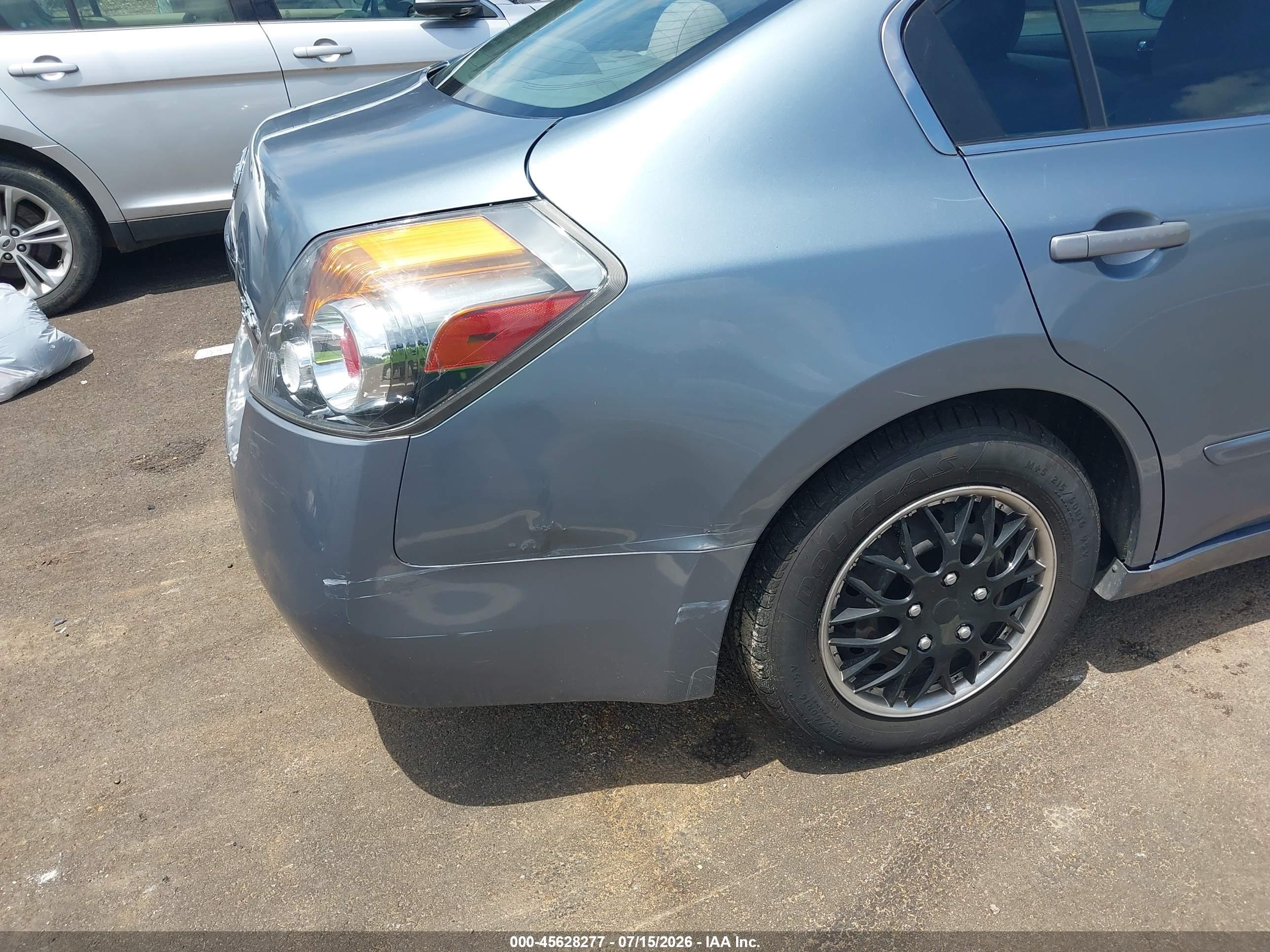 2012 Nissan Altima 2.5 S Синий vin: 1N4AL2AP2CC139350