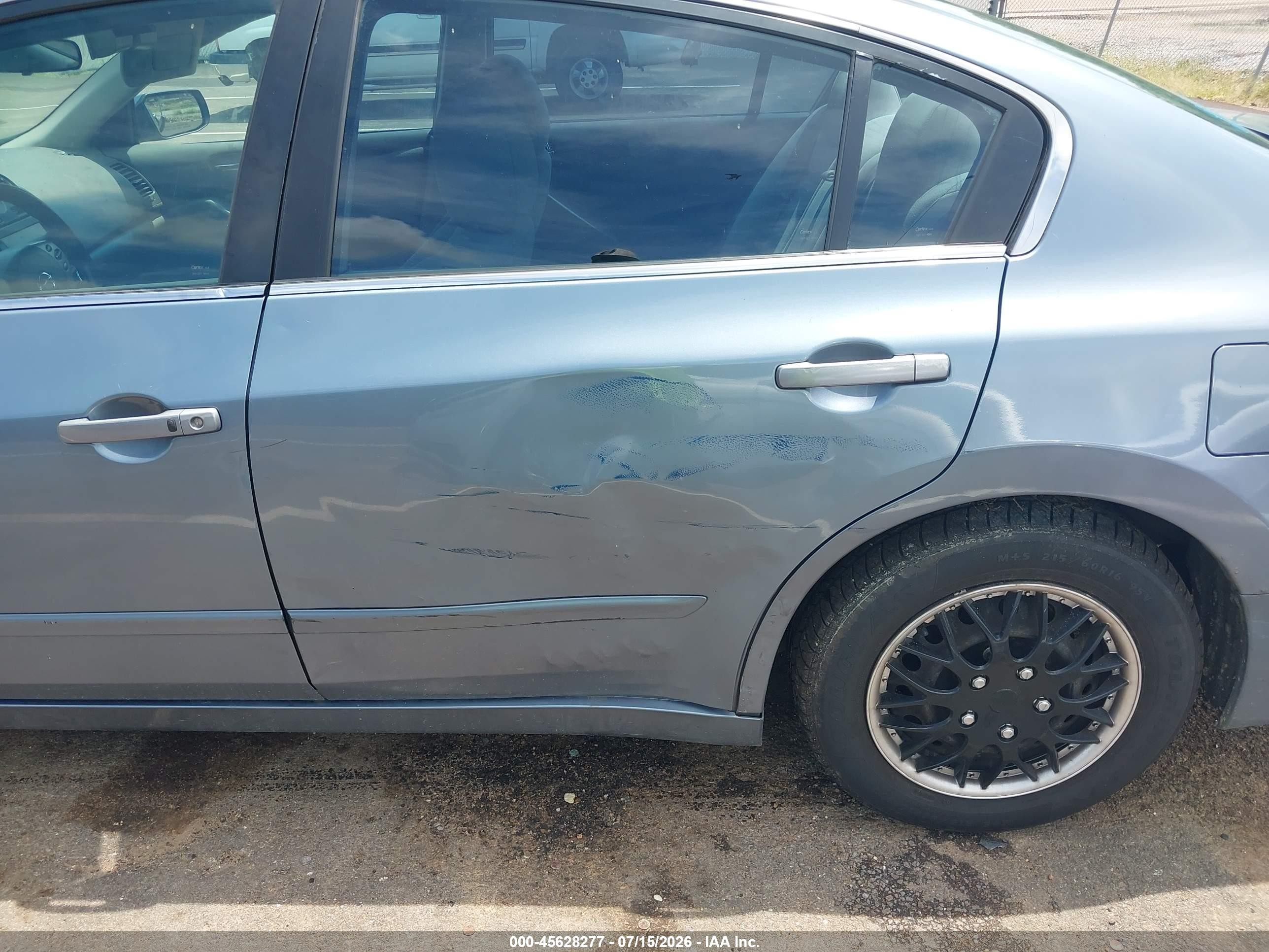 2012 Nissan Altima 2.5 S Синий vin: 1N4AL2AP2CC139350