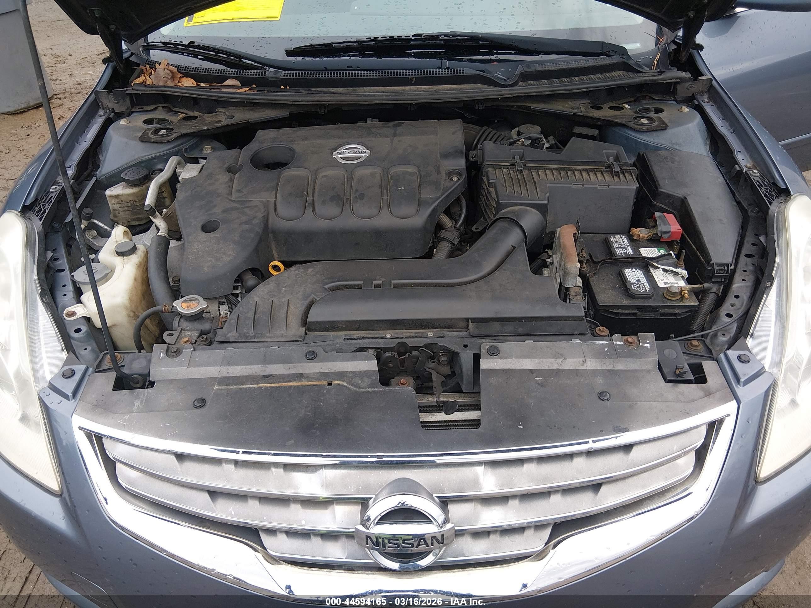 2012 Nissan Altima 2.5 S Blue vin: 1N4AL2AP2CC162756