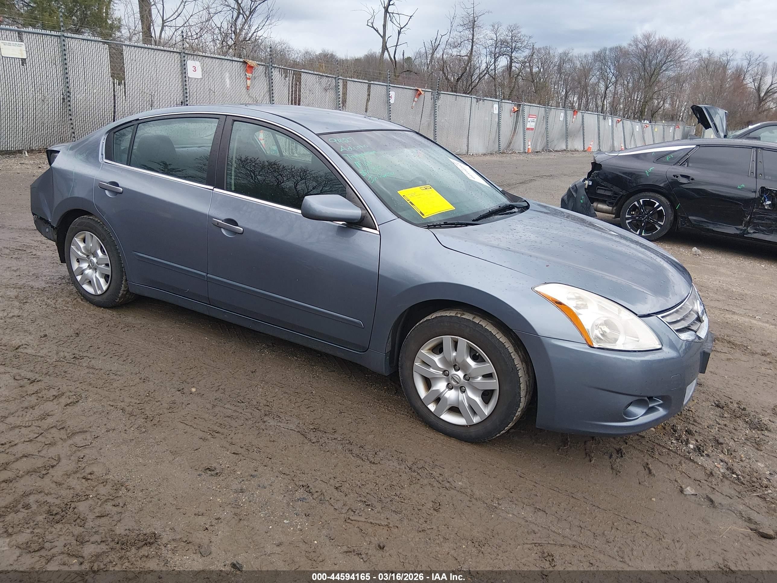 2012 Nissan Altima 2.5 S Blue vin: 1N4AL2AP2CC162756