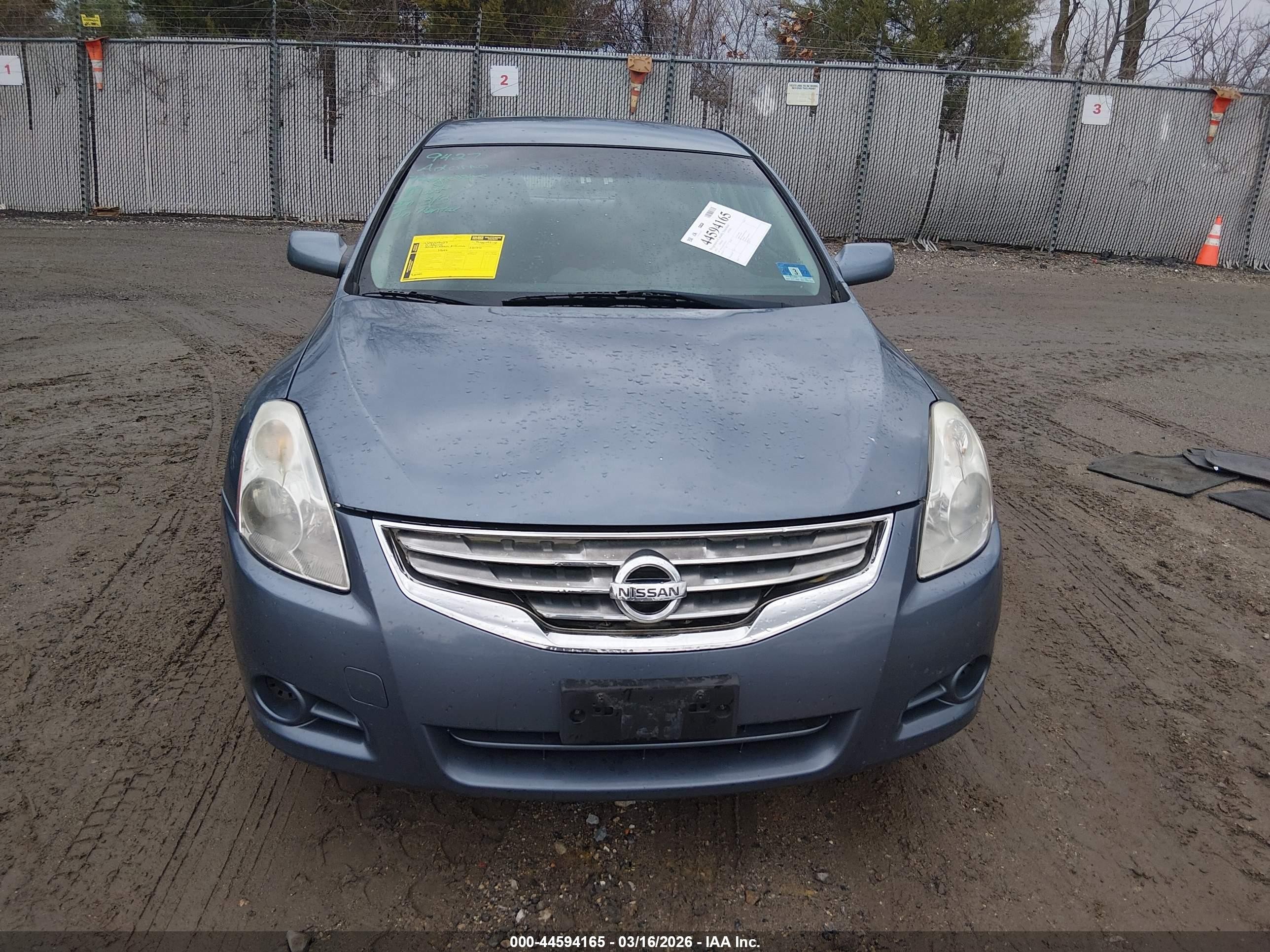 2012 Nissan Altima 2.5 S Blue vin: 1N4AL2AP2CC162756