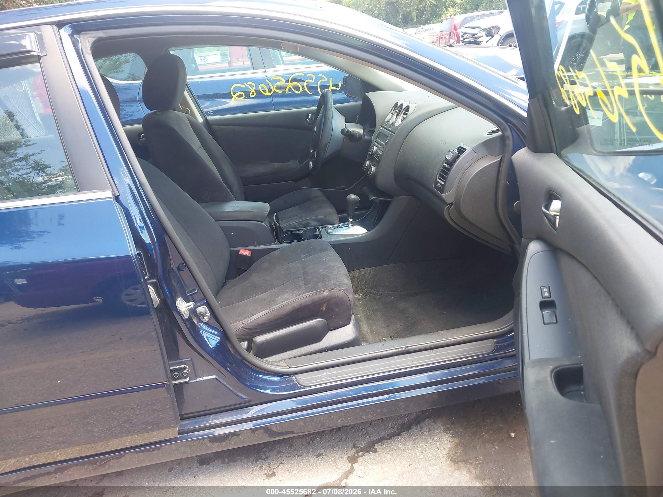 2012 Nissan Altima 2.5 S Синий vin: 1N4AL2AP2CC186619