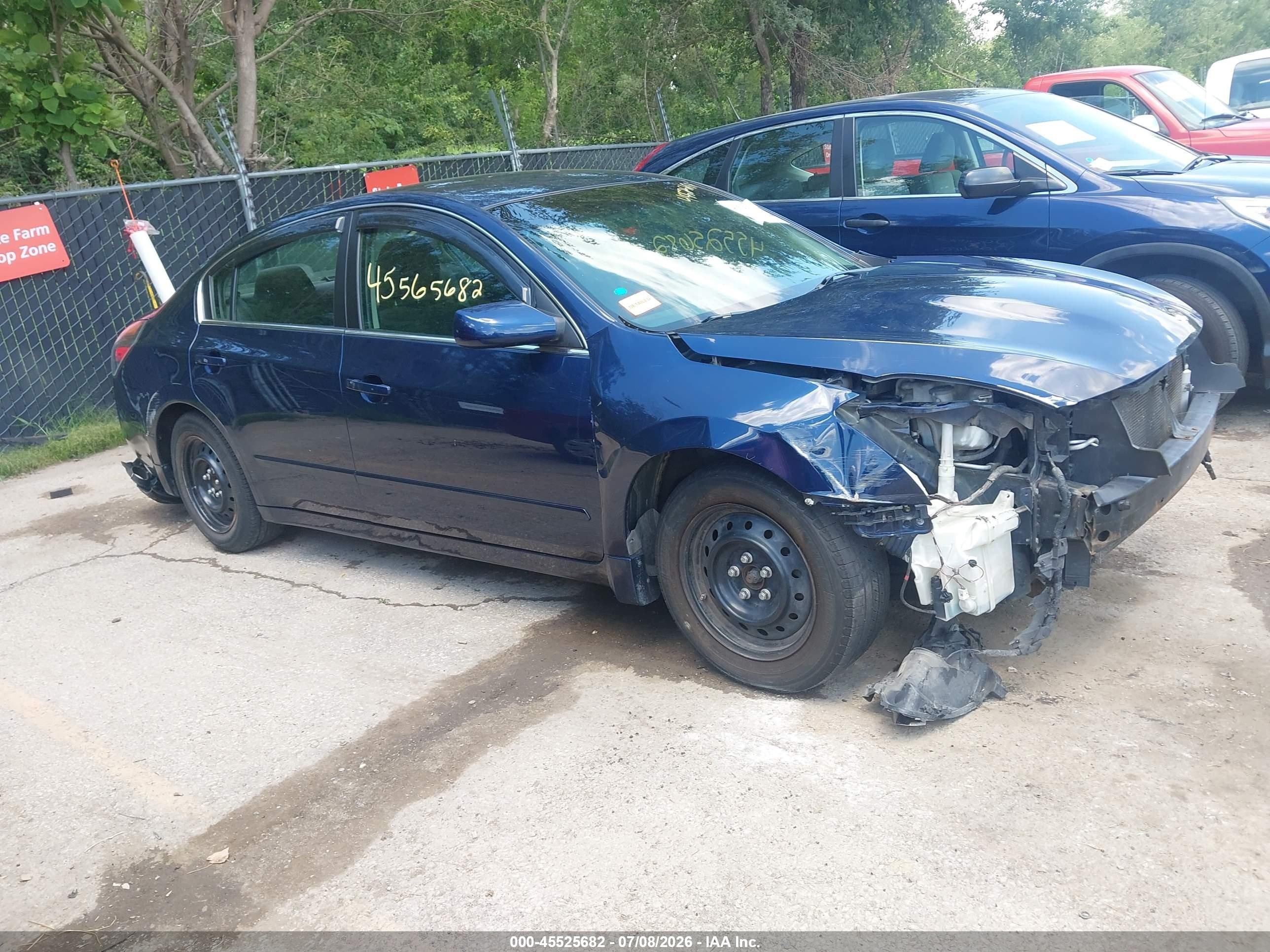 2012 Nissan Altima 2.5 S Синий vin: 1N4AL2AP2CC186619