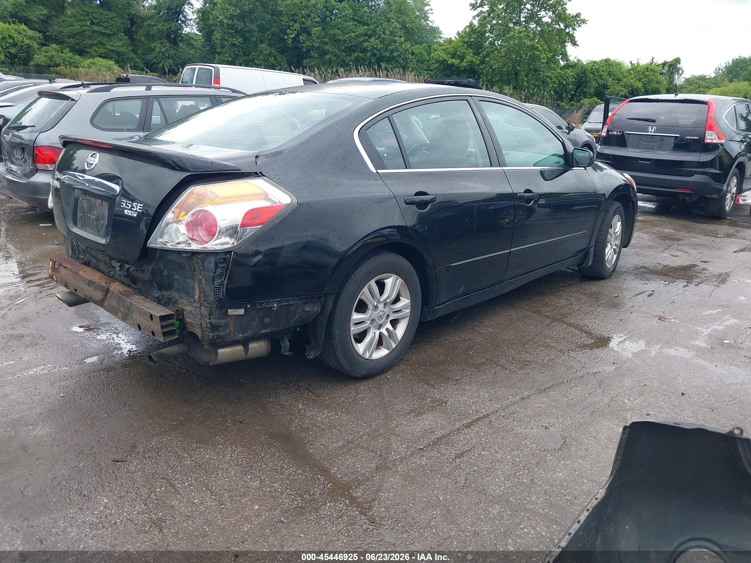 2012 Nissan Altima 2.5 S Black vin: 1N4AL2AP2CC188600