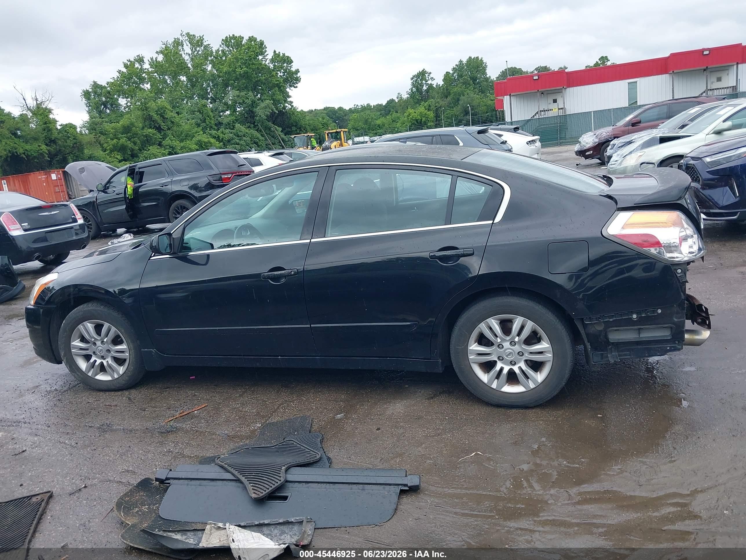 2012 Nissan Altima 2.5 S Black vin: 1N4AL2AP2CC188600
