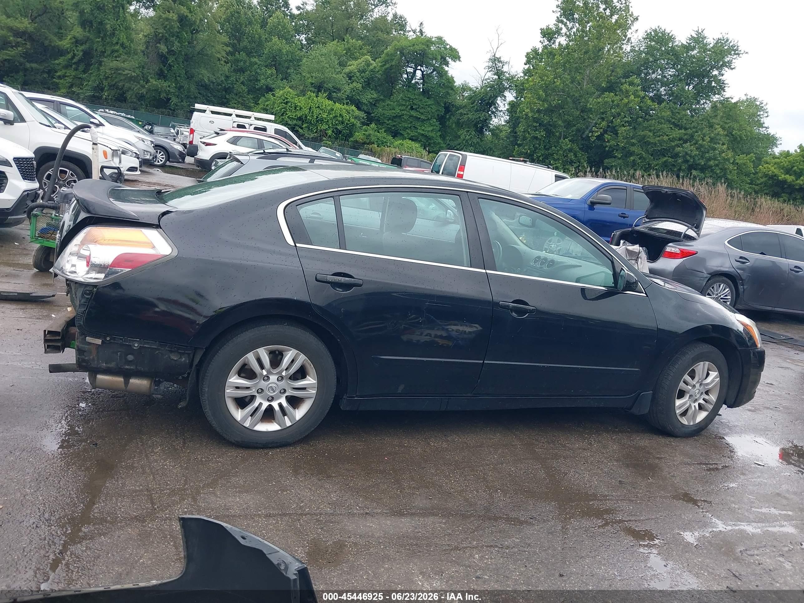 2012 Nissan Altima 2.5 S Black vin: 1N4AL2AP2CC188600
