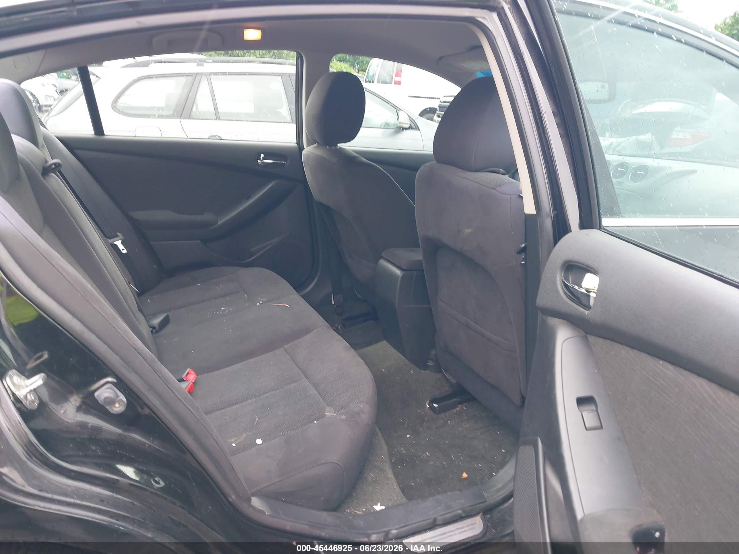 2012 Nissan Altima 2.5 S Black vin: 1N4AL2AP2CC188600
