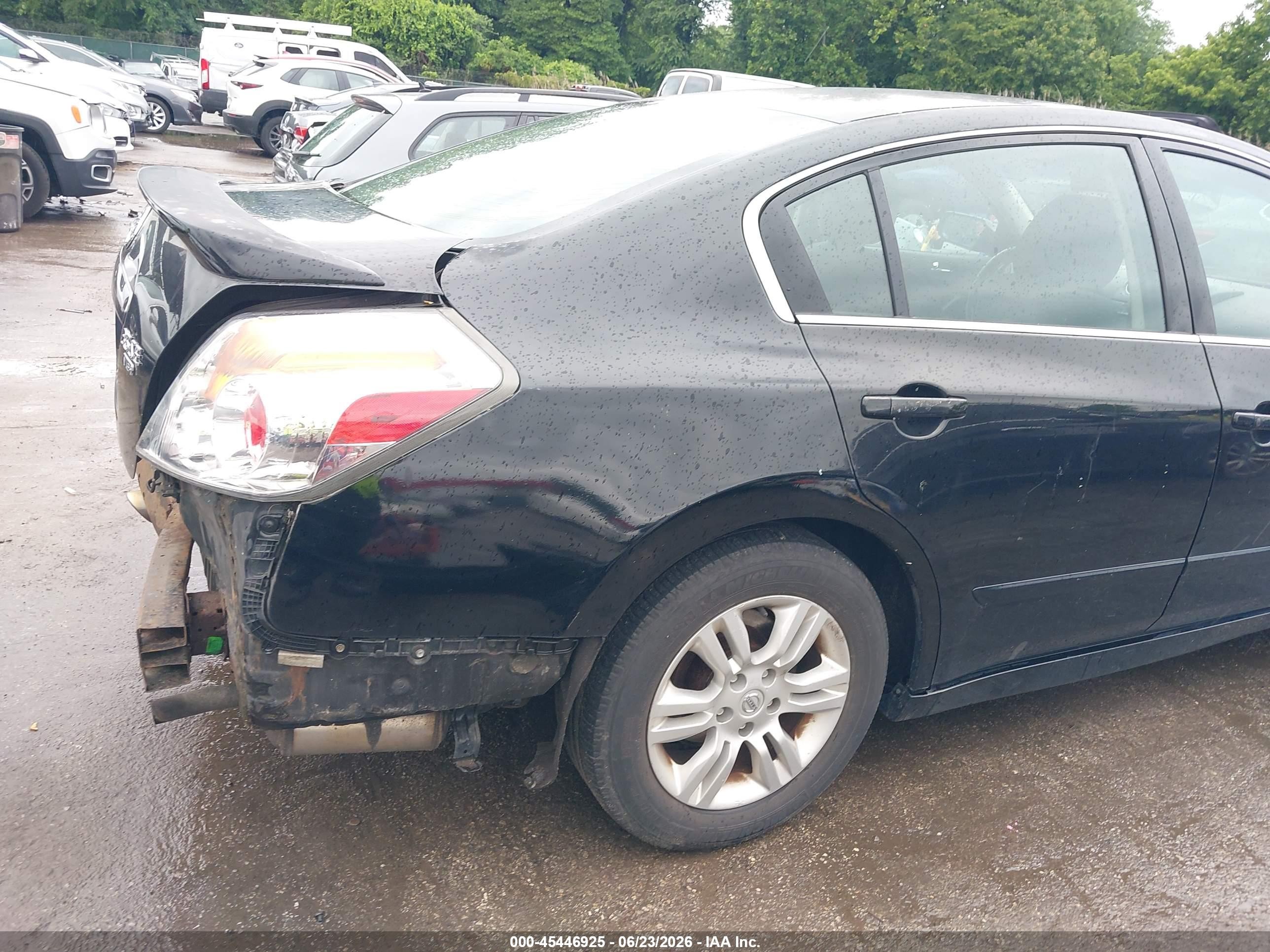 2012 Nissan Altima 2.5 S Black vin: 1N4AL2AP2CC188600