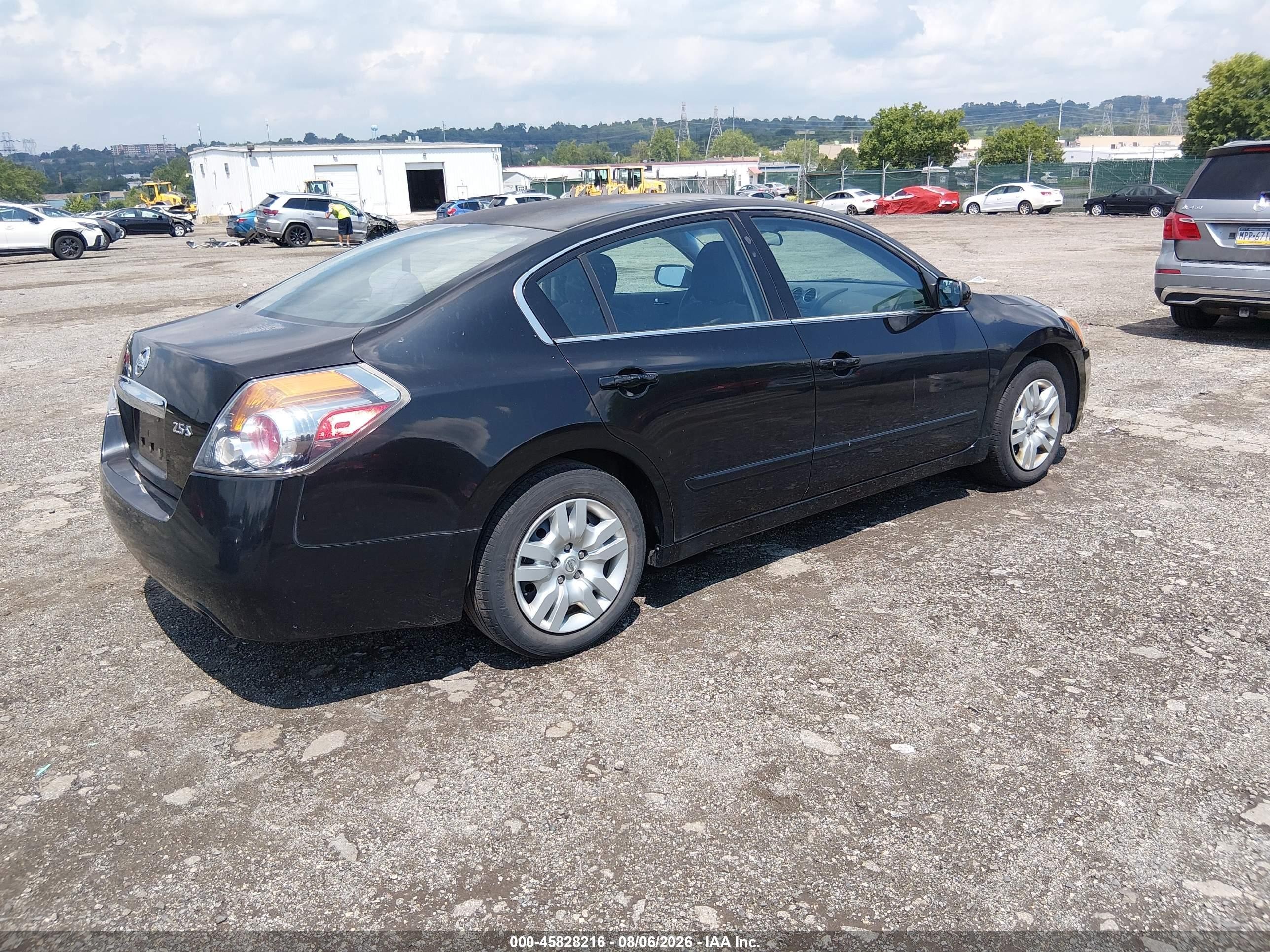 2012 Nissan Altima 2.5 S Black vin: 1N4AL2AP2CC189679