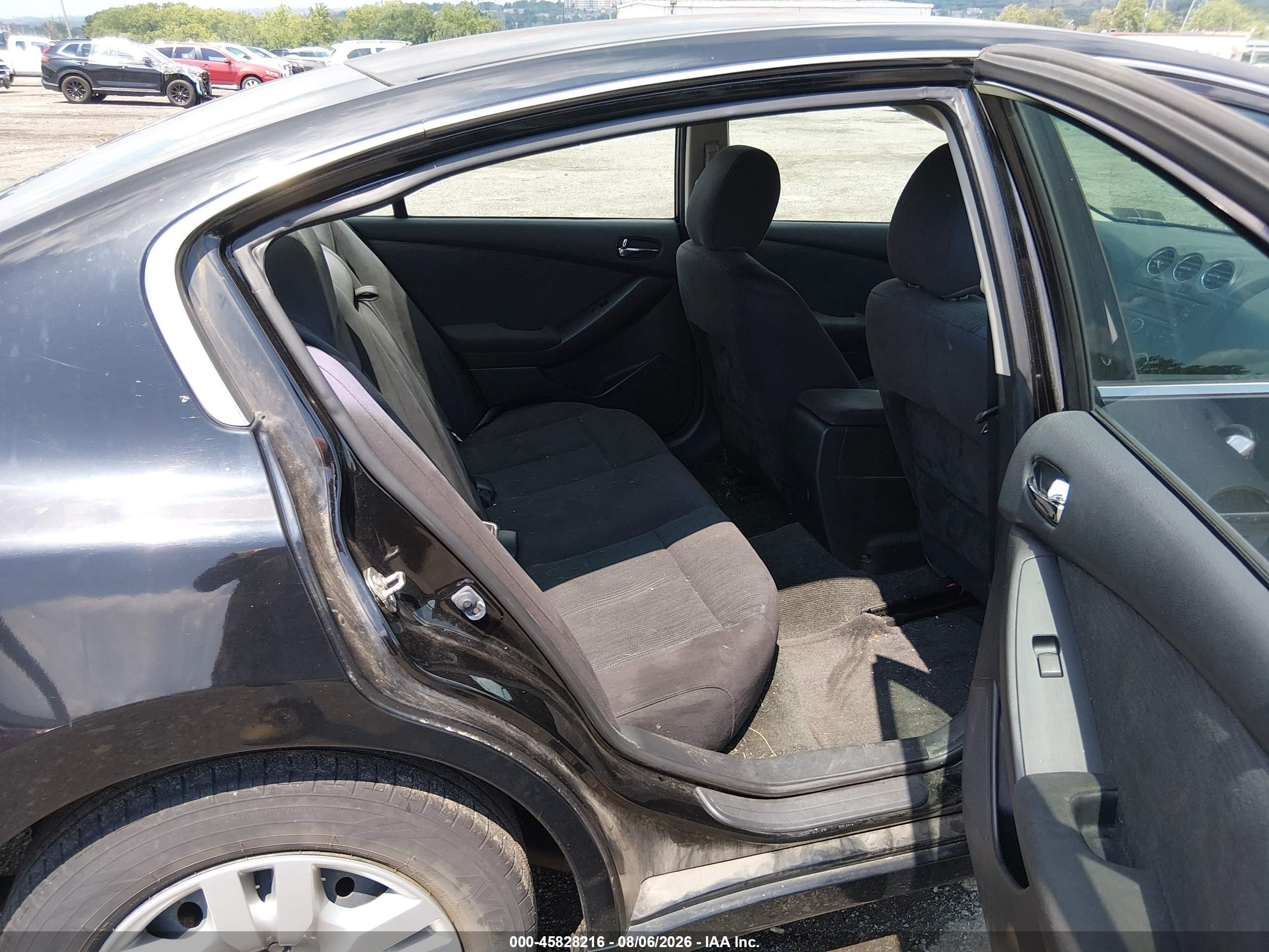 2012 Nissan Altima 2.5 S Black vin: 1N4AL2AP2CC189679